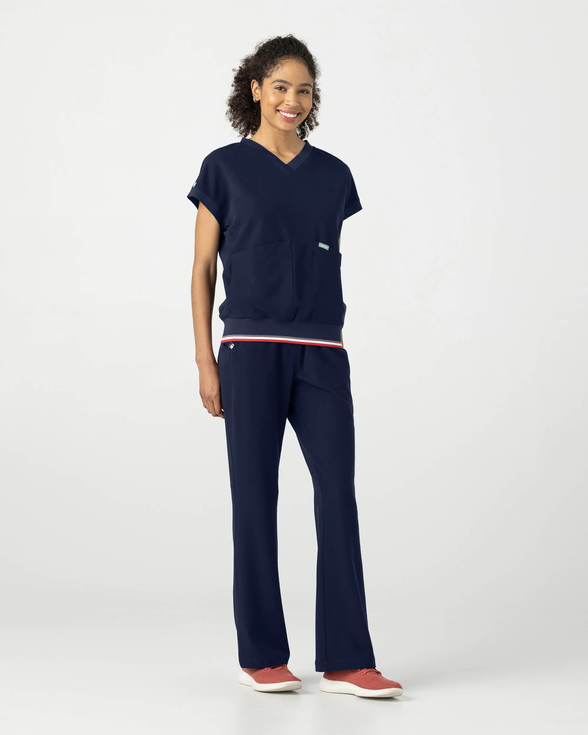 FYSEL® Lanai‎ ‎ Rib Band Scrub Top