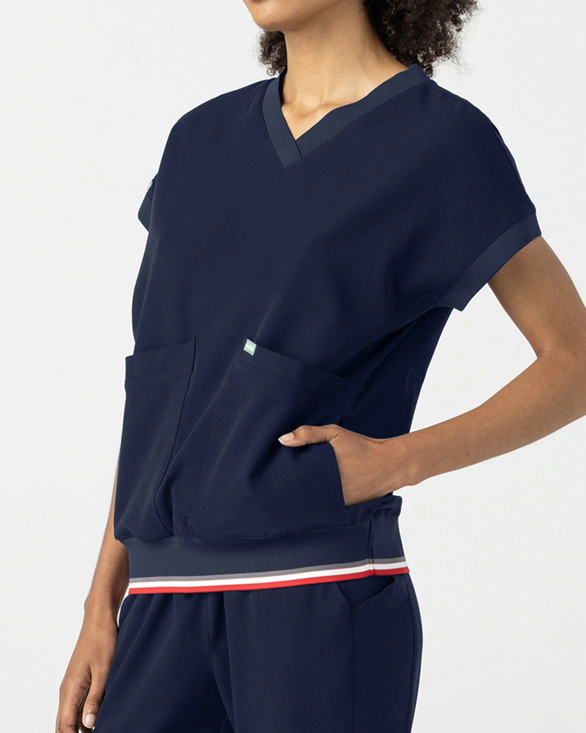 FYSEL® Lanai‎ ‎ Rib Band Scrub Top