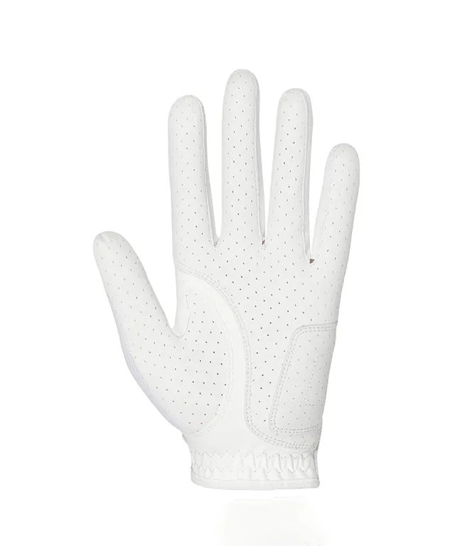 Gmax Men's Mesh Sheepskin Glove- Left - White