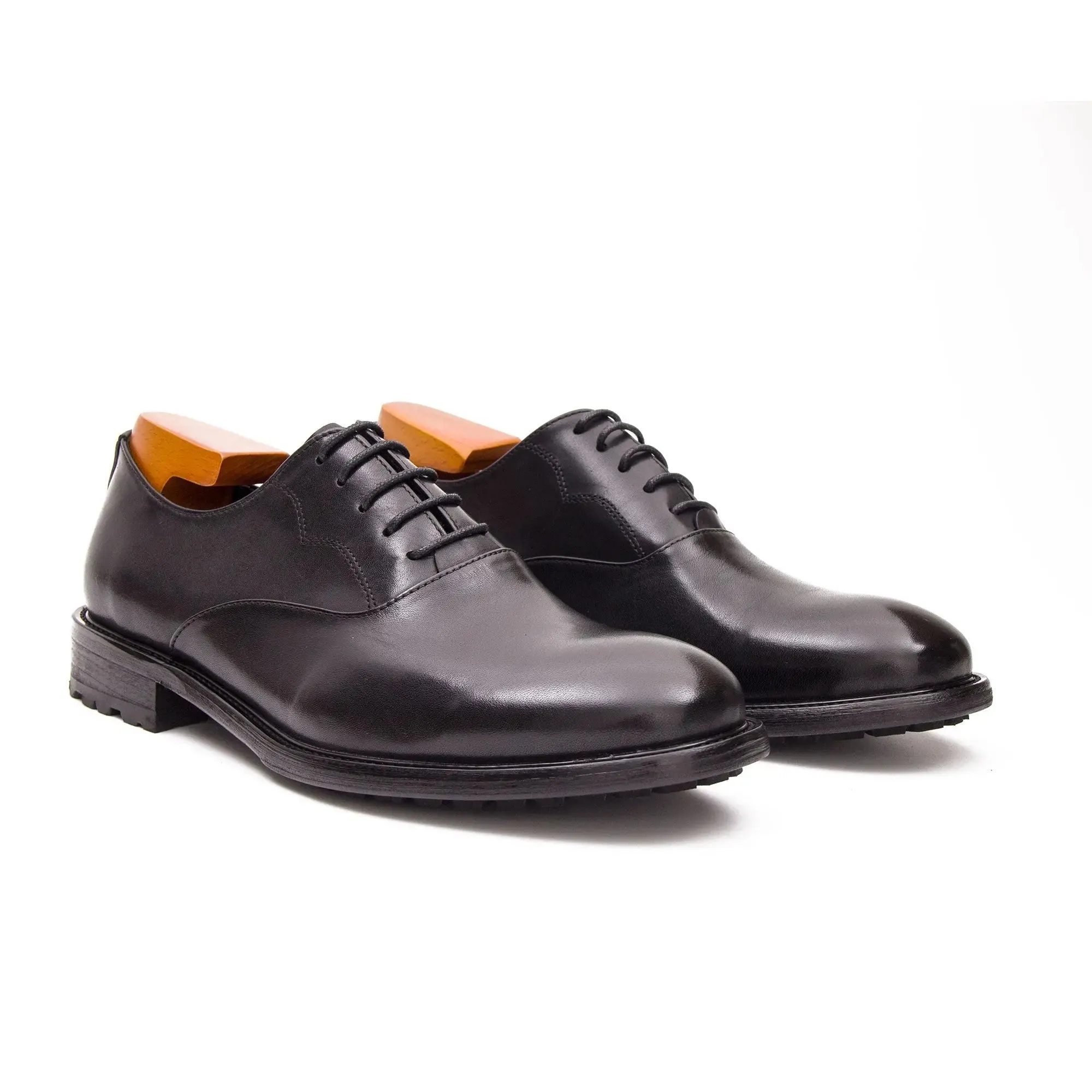 Hand Washed Leather Shoes Derby 99802