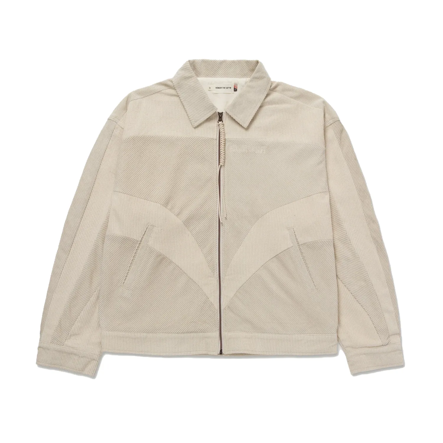 Honor The Gift Corduroy Zip Jacket Bone