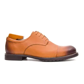 Horse leather shoes washed derby shoes 9165-3