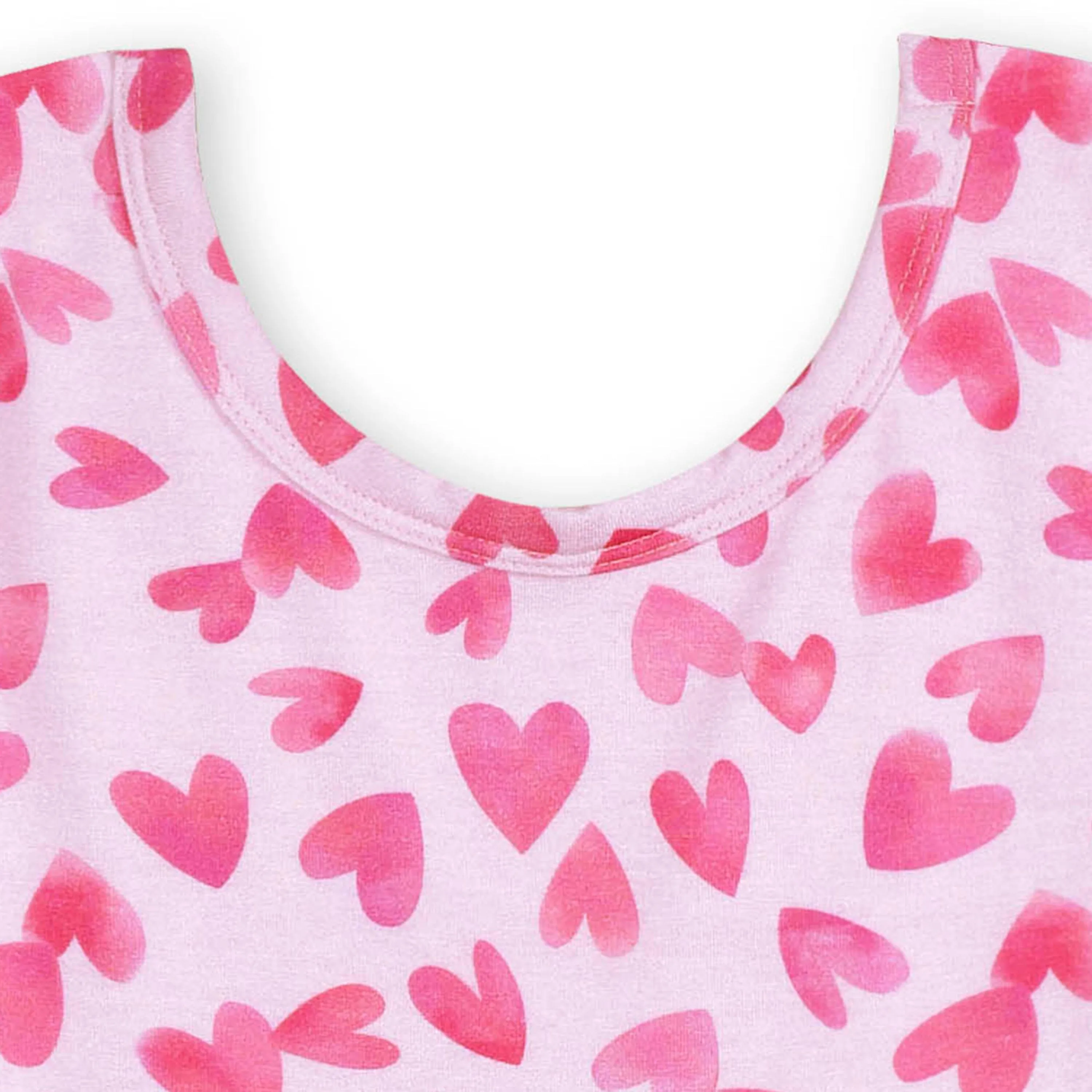 Infant & Toddler Girls Heartfelt Buttery Soft Viscose Made from Eucalyptus Twirl Dress