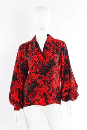 Jungle Print Blouse