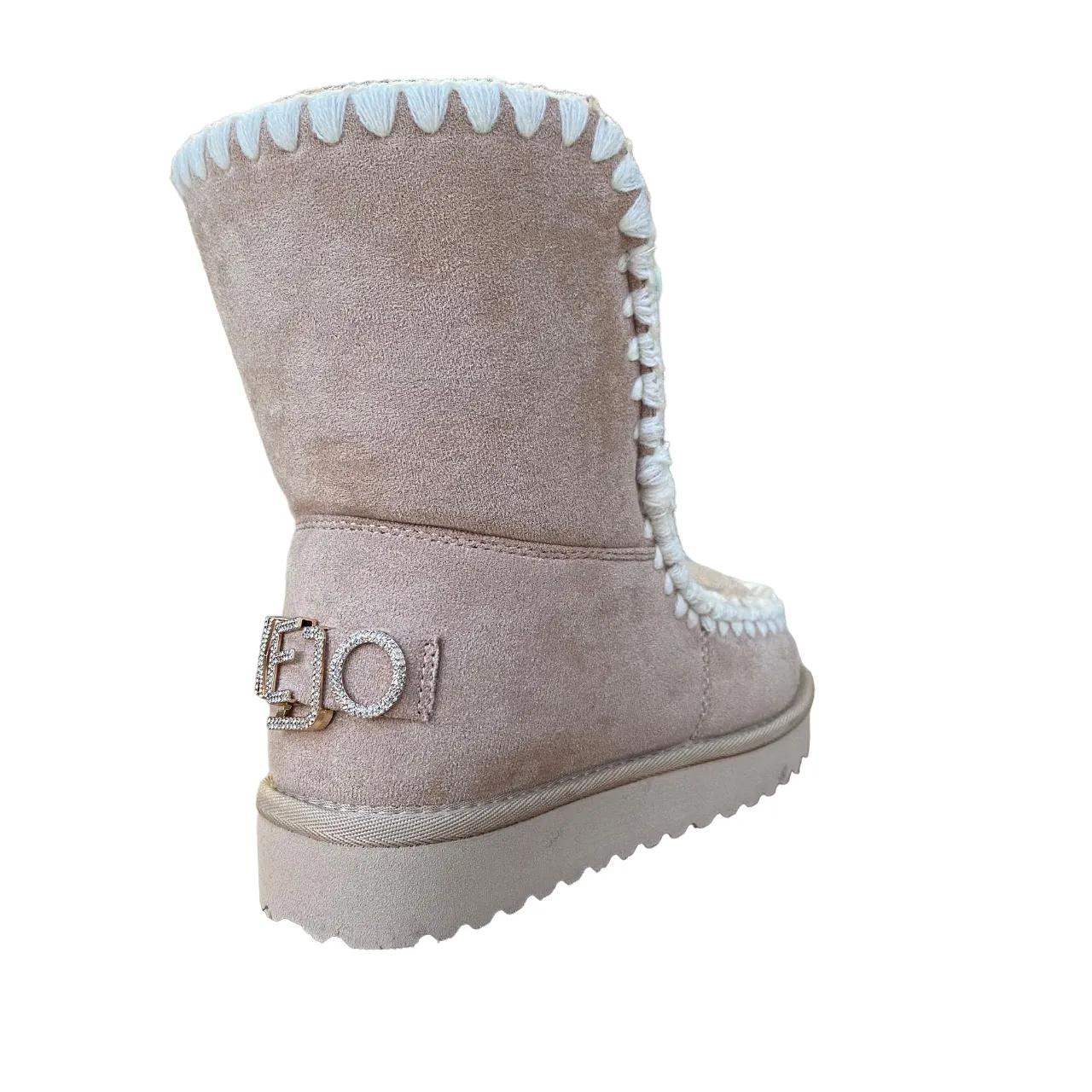 Kejo stivaletto da donna in camoscio KJ7101SD 03325B beige