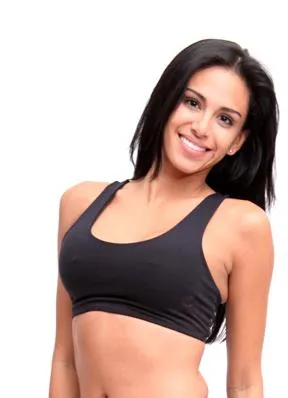 Last Chance! Equilibrium Activewear Spider Back Bra Top T415