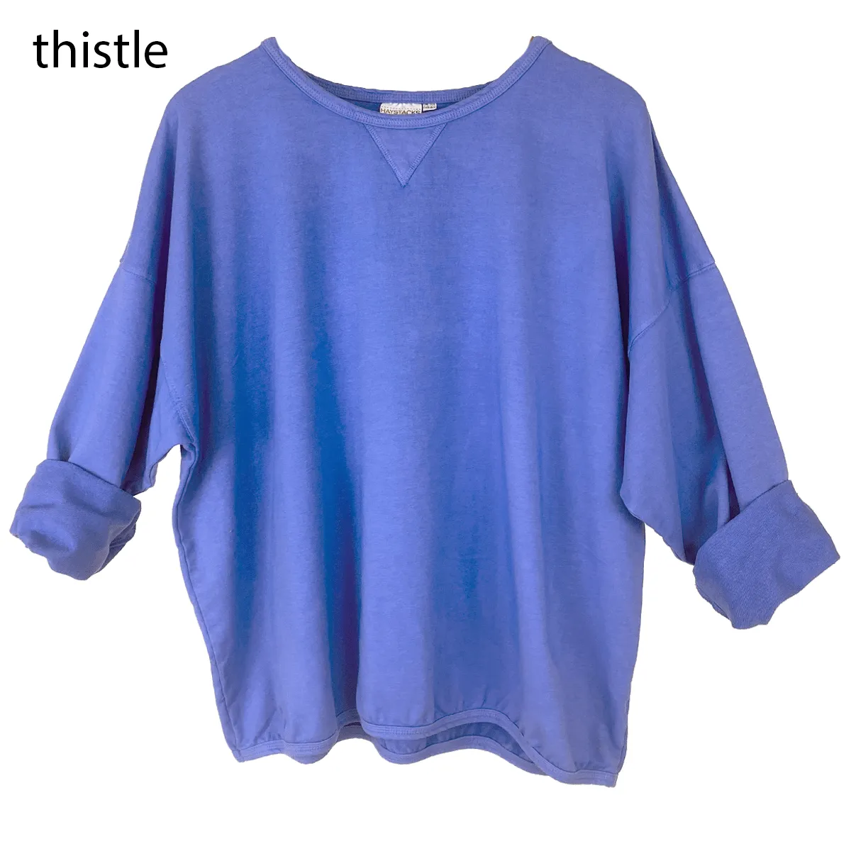 Leelanau Cotton French Terry Boxy Sweatshirt (14 Colors!)