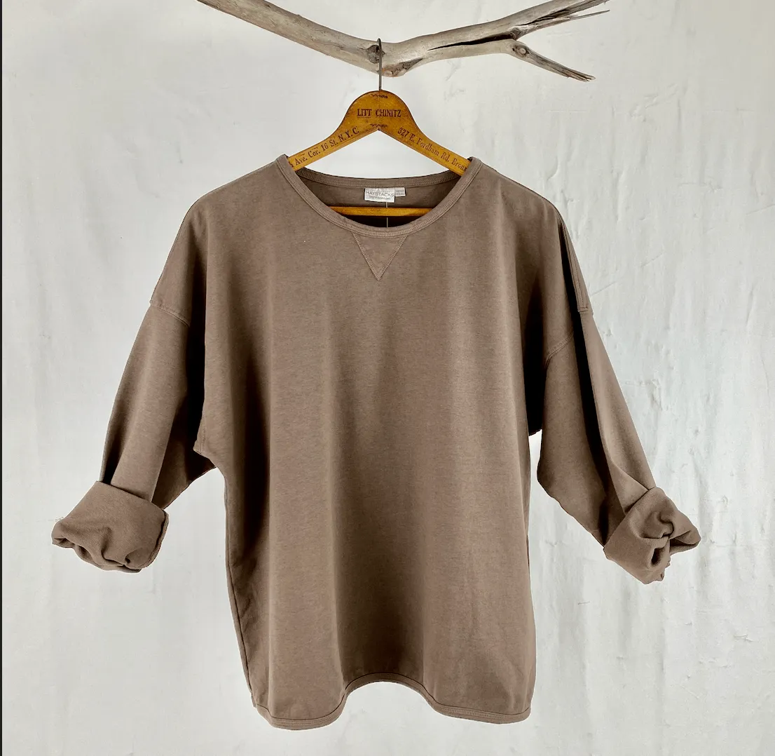 Leelanau Cotton French Terry Boxy Sweatshirt (14 Colors!)