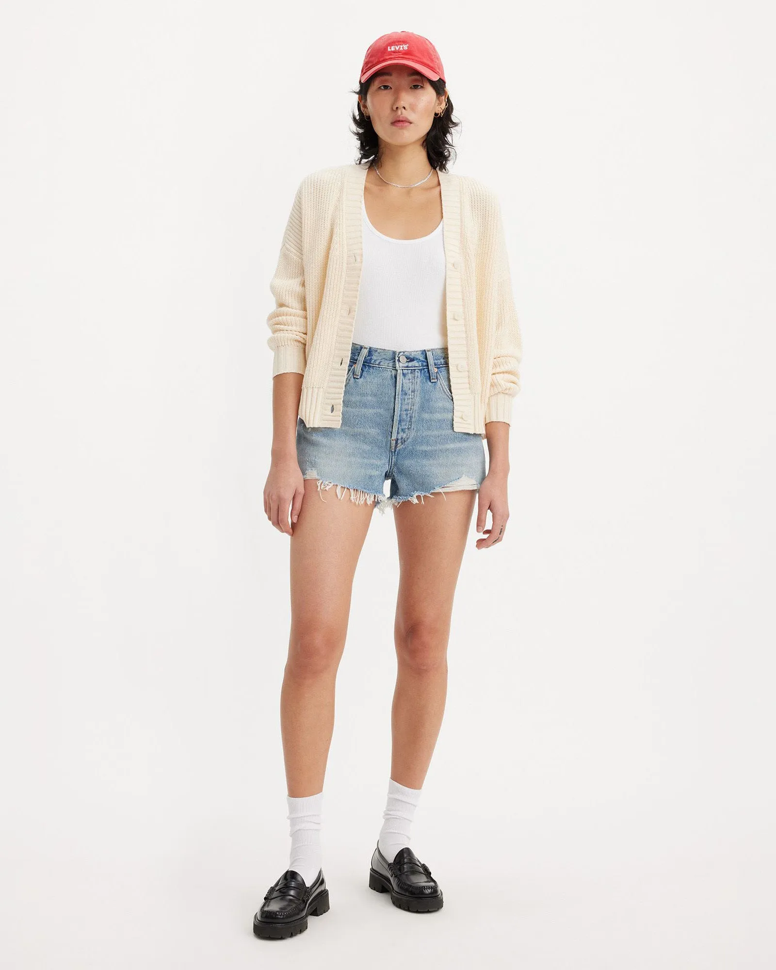 Levi's Womens 501 Original Shorts - Vague Finish