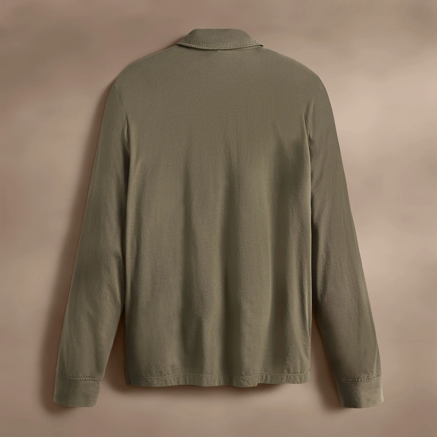 Long Sleeve Pocket Polo - Peet