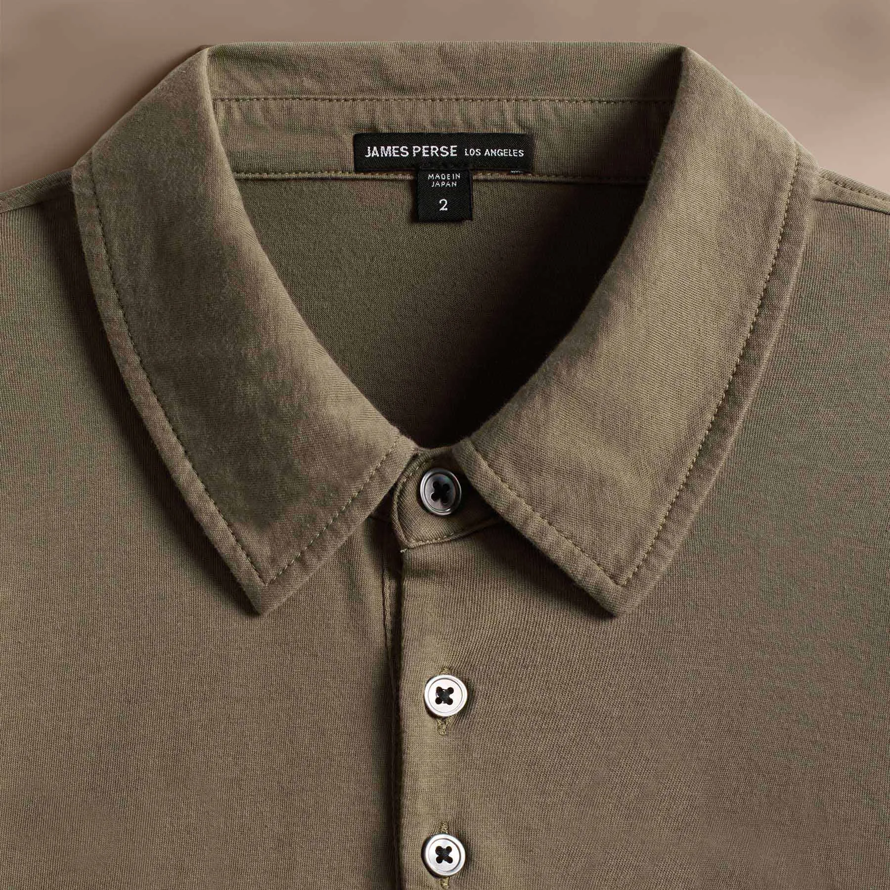 Long Sleeve Pocket Polo - Peet