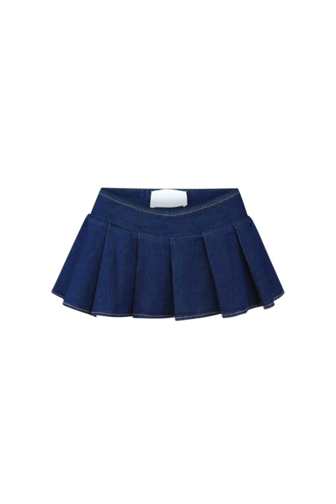 Lottie Low Rise Denim Mini Skirt