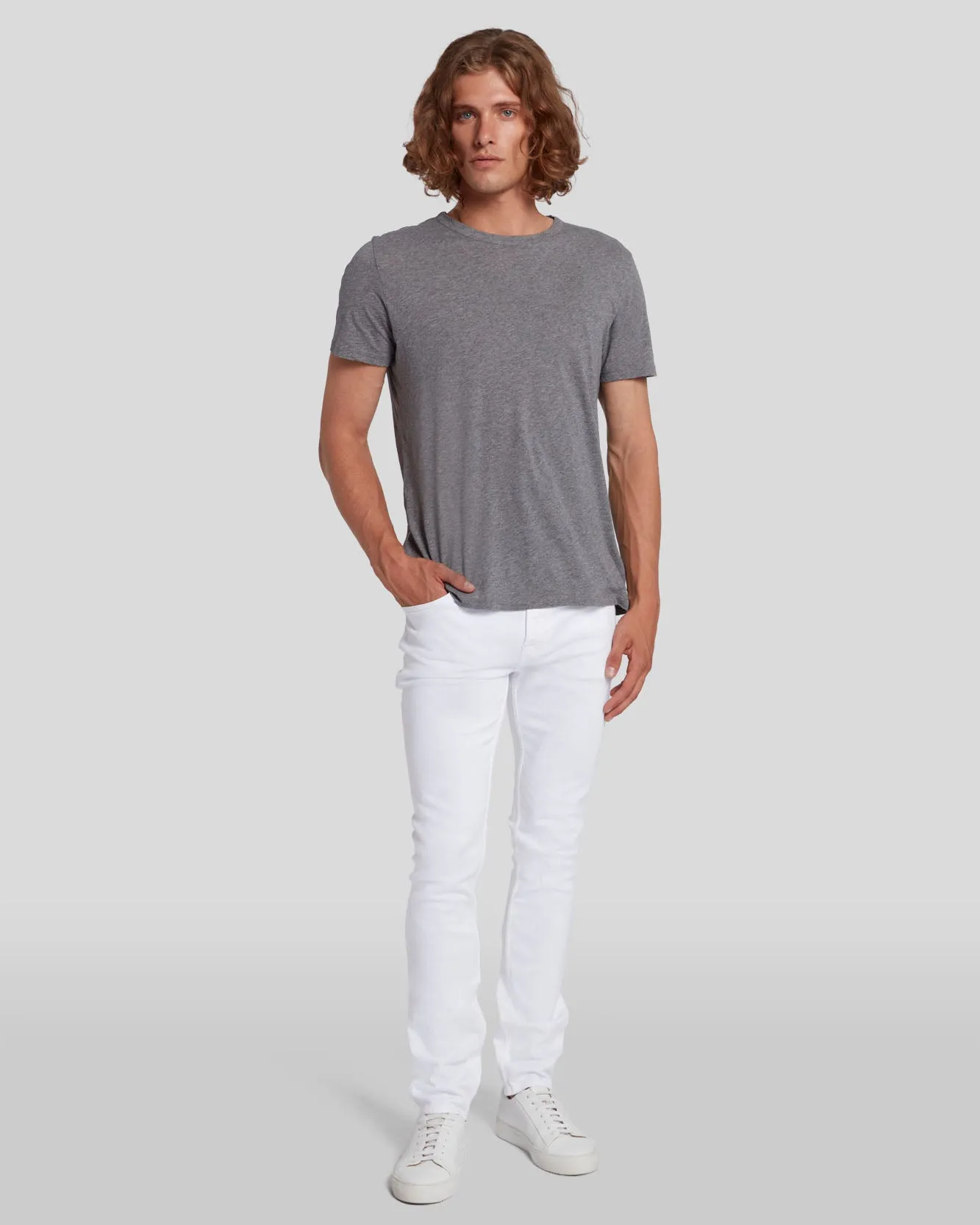 Luxe Performance Paxtyn Clean Pocket In White