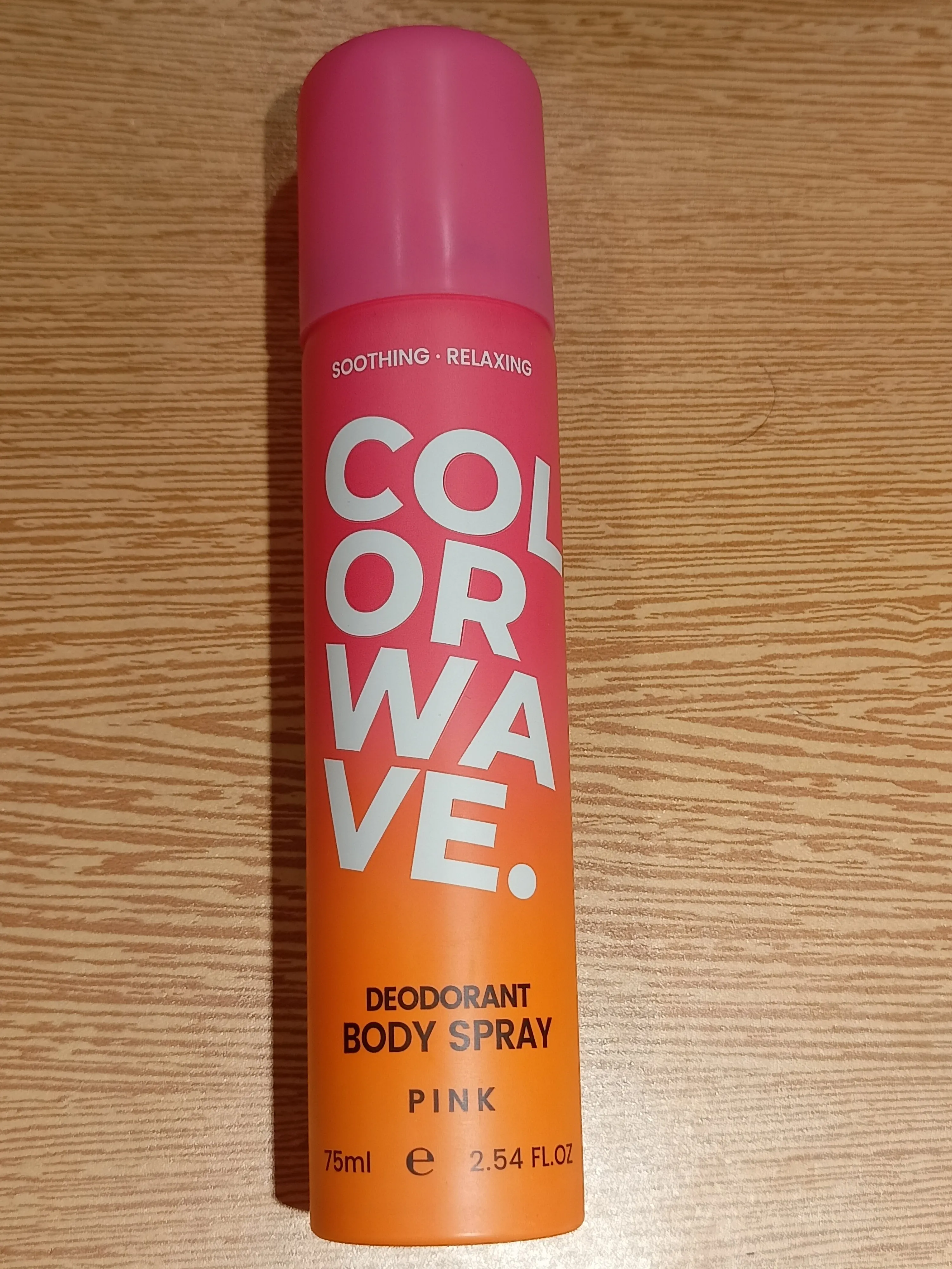 Miniso Color Wave Deodorant Body Spray (Pink)