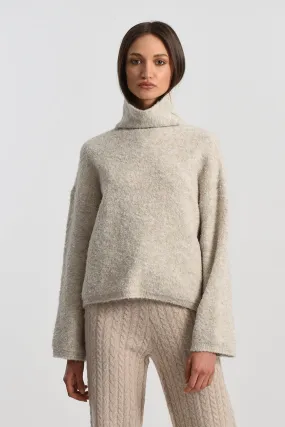 Molly Bracken Premium Off White Knitted Sweater