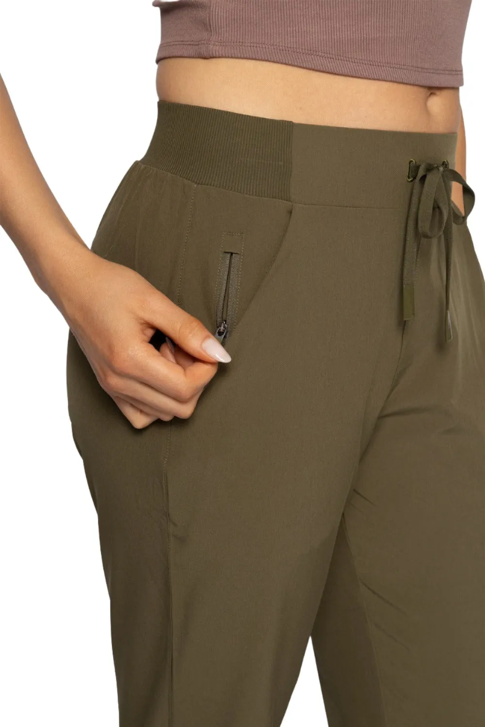 Mono B High Waist Cargo Active Joggers With Pockets AP-B0115