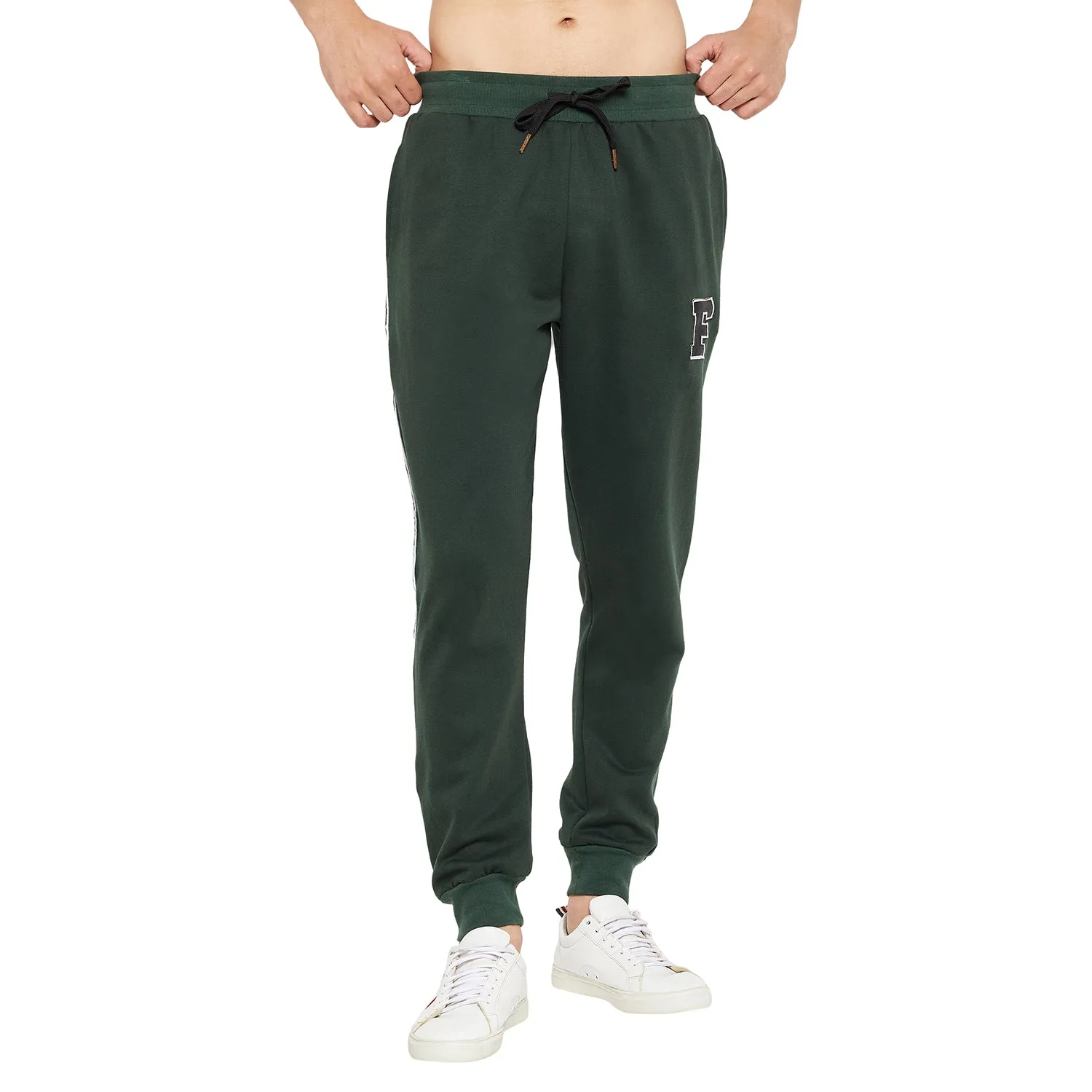 Moss Green Relaxed Fit Joggers