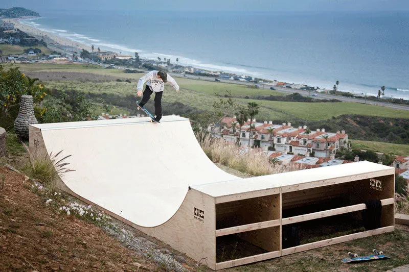 OC Ramps Half Pipe Ramp - 12' Wide