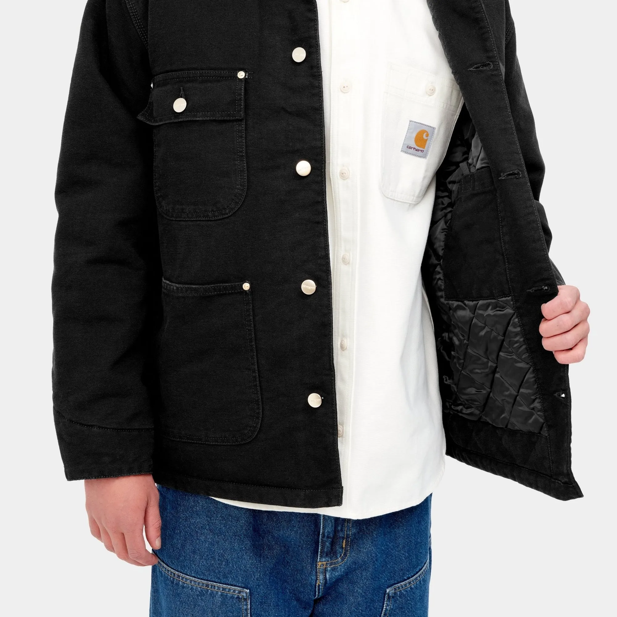 OG Chore Coat (Winter) | Black (aged canvas)