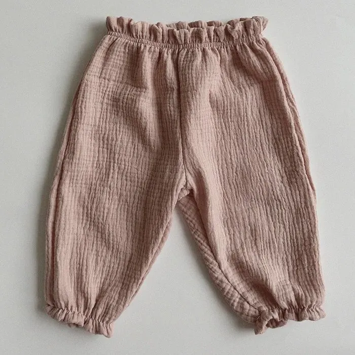 Organic Cotton Patterned Children's Pants