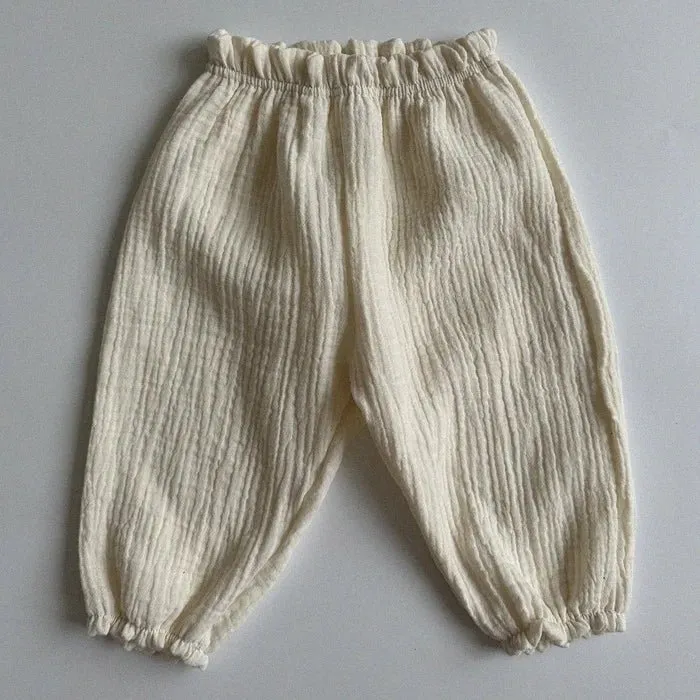 Organic Cotton Patterned Children's Pants