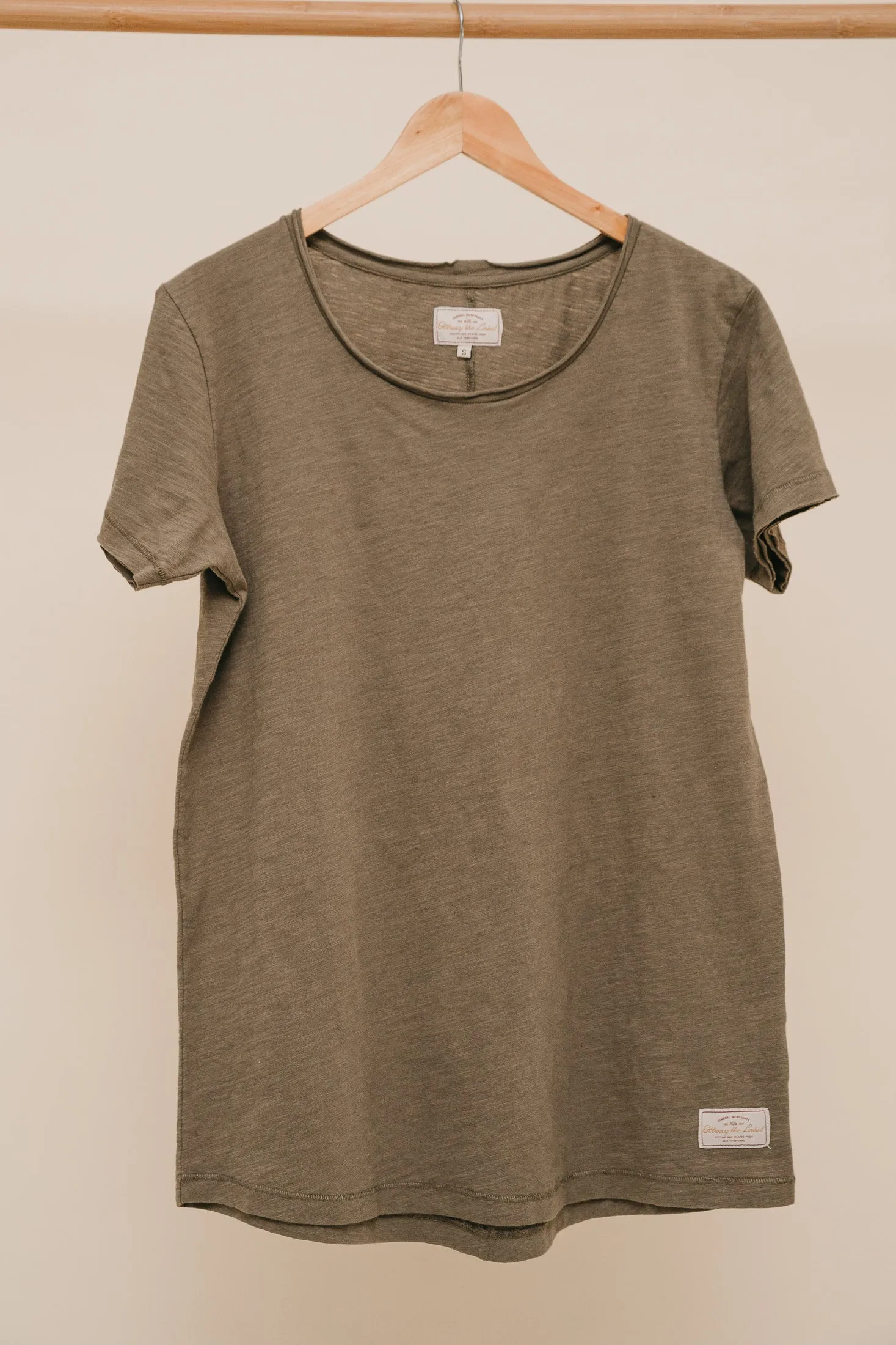 Organic T-Shirt Women - Washed Green