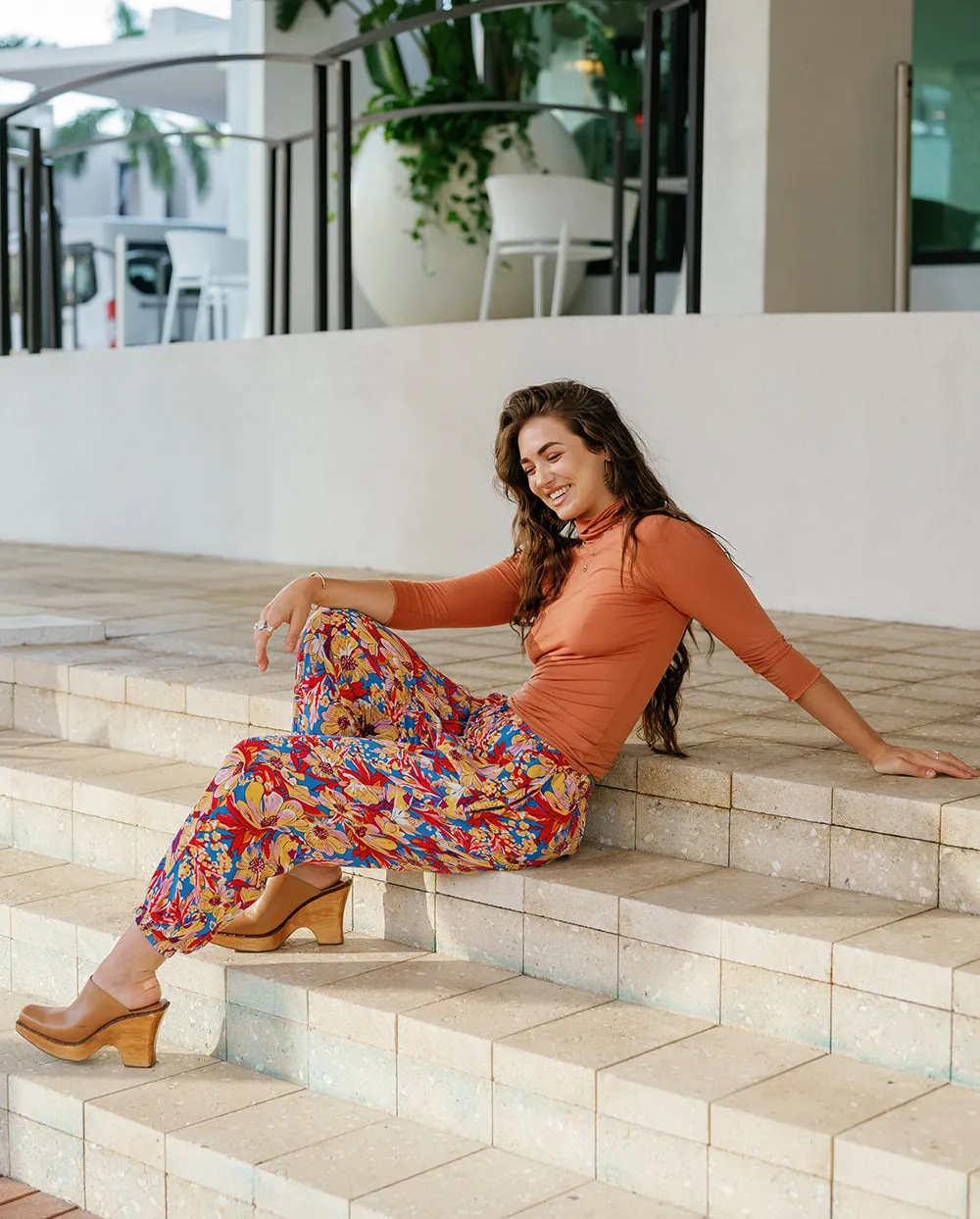 Patterned Miami Jogger Harem Pants