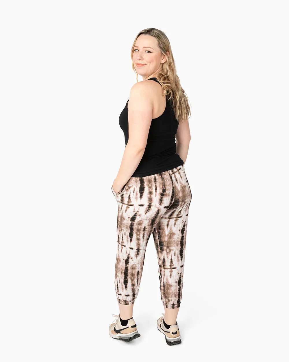 Patterned Miami Jogger Harem Pants