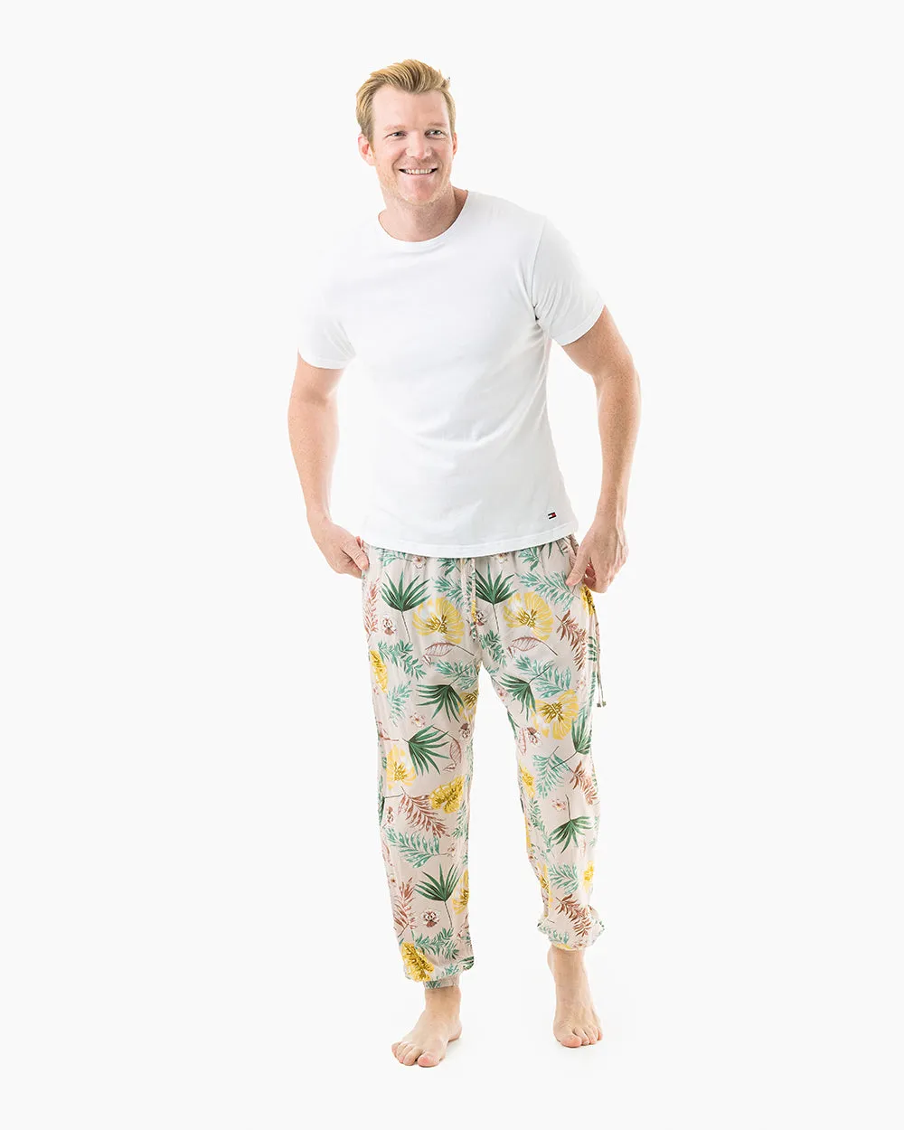 Patterned Miami Jogger Harem Pants