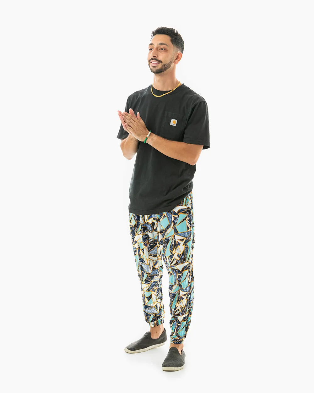 Patterned Miami Jogger Harem Pants