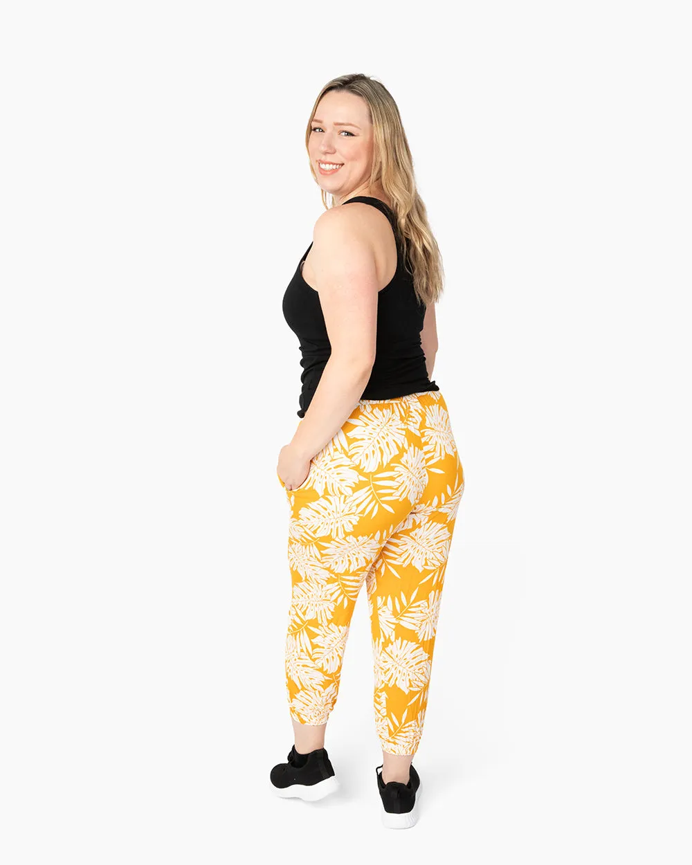 Patterned Miami Jogger Harem Pants