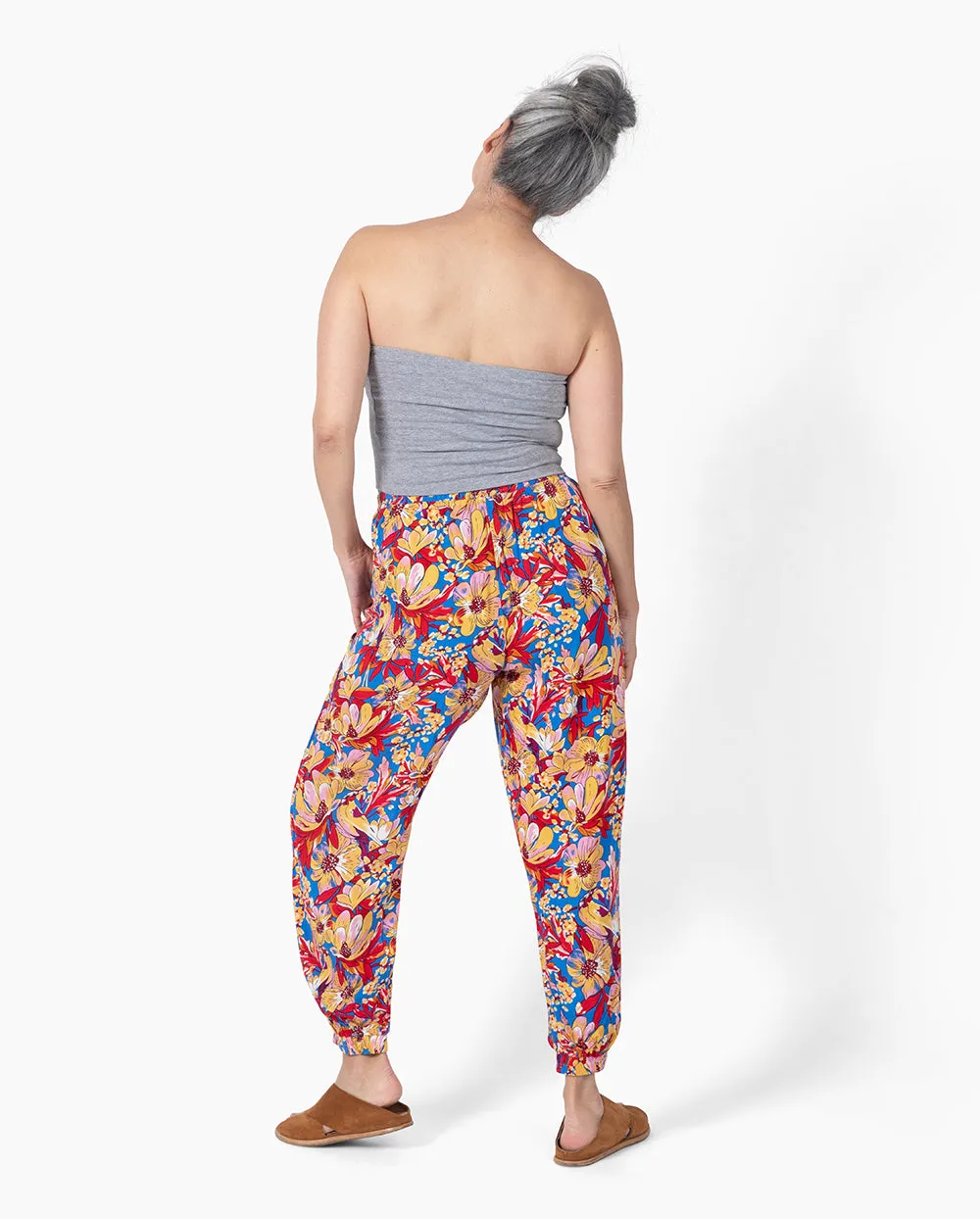 Patterned Miami Jogger Harem Pants