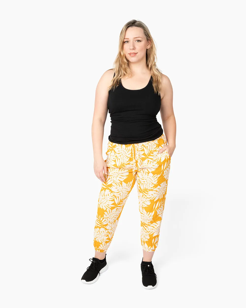 Patterned Miami Jogger Harem Pants