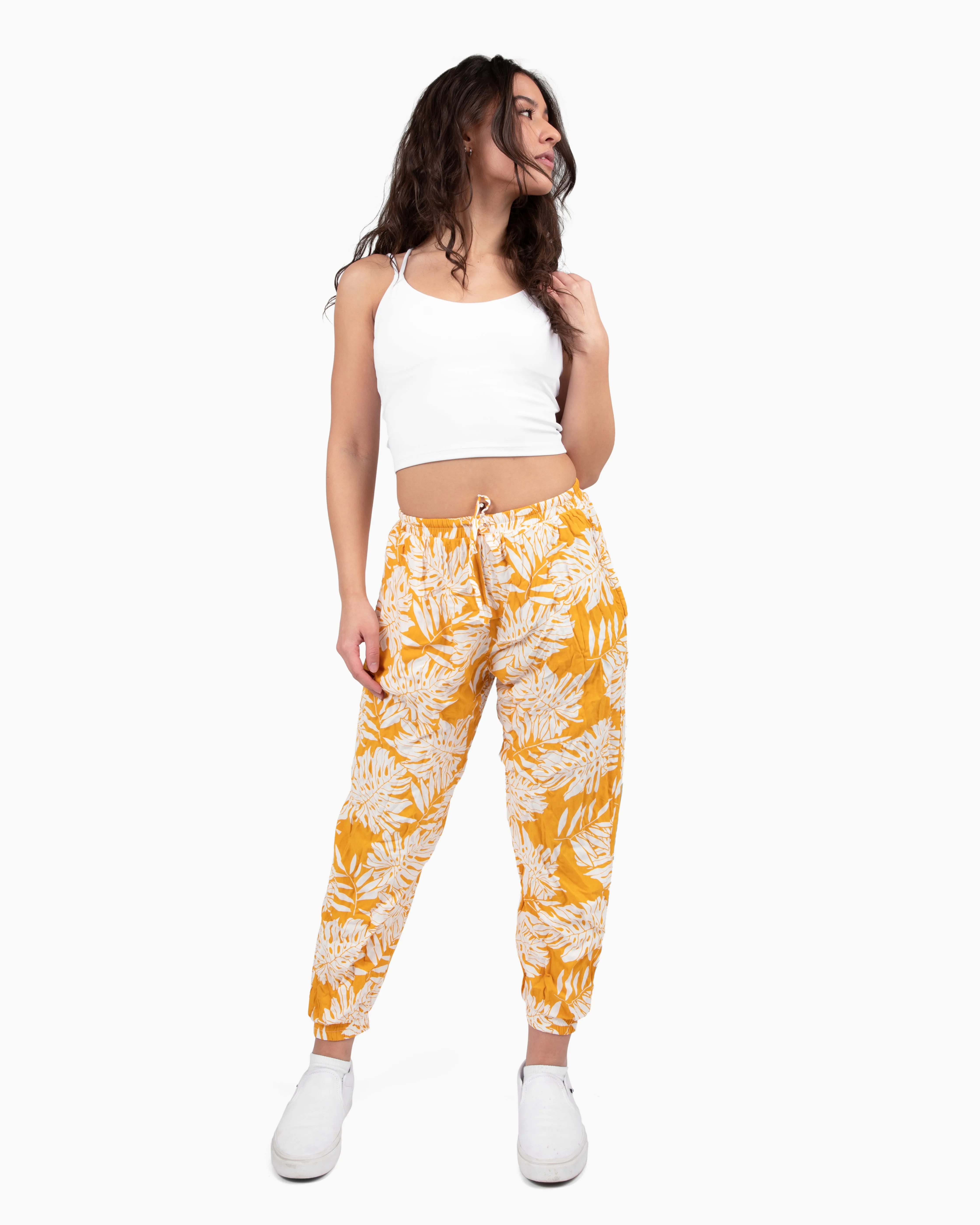 Patterned Miami Jogger Harem Pants