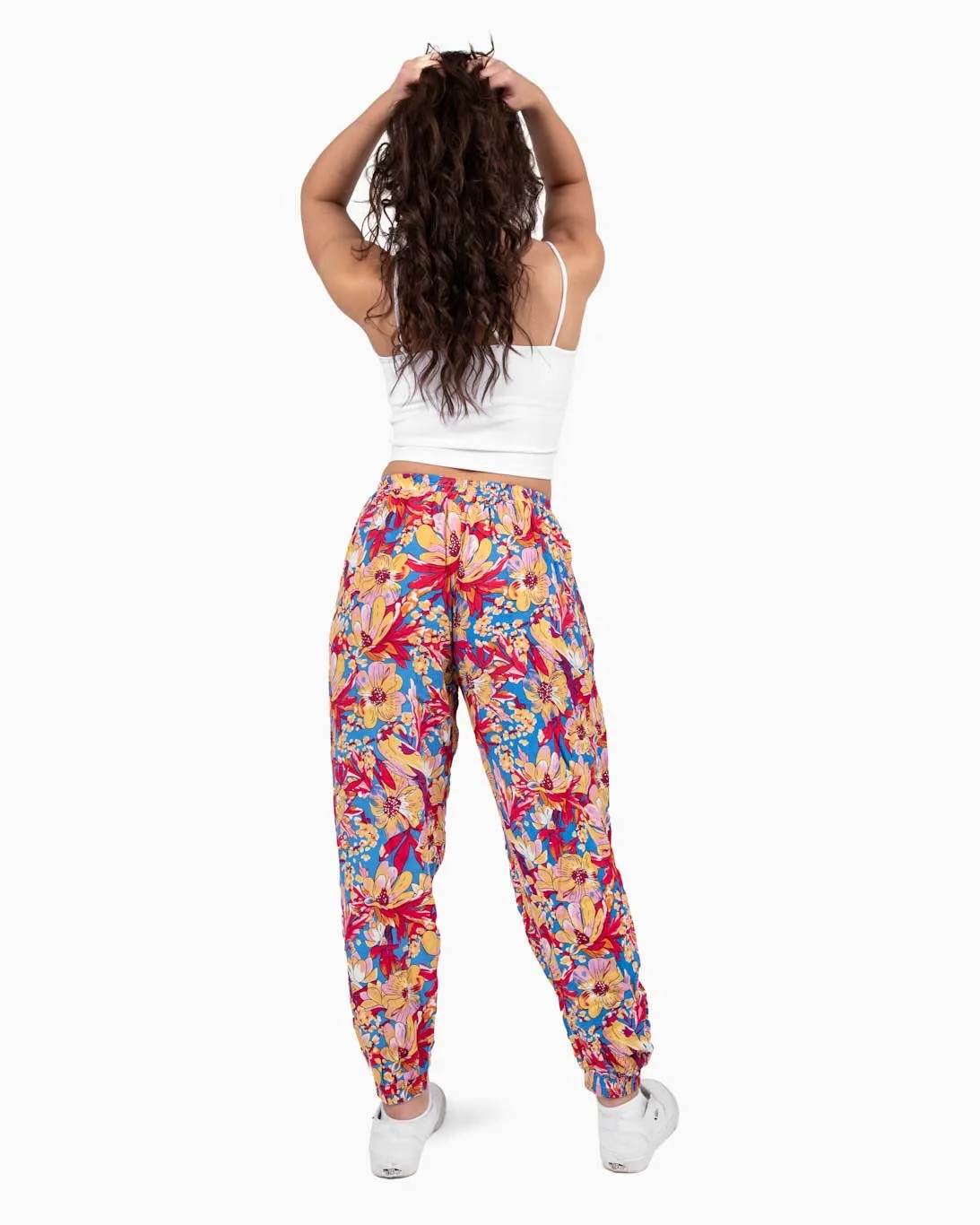 Patterned Miami Jogger Harem Pants