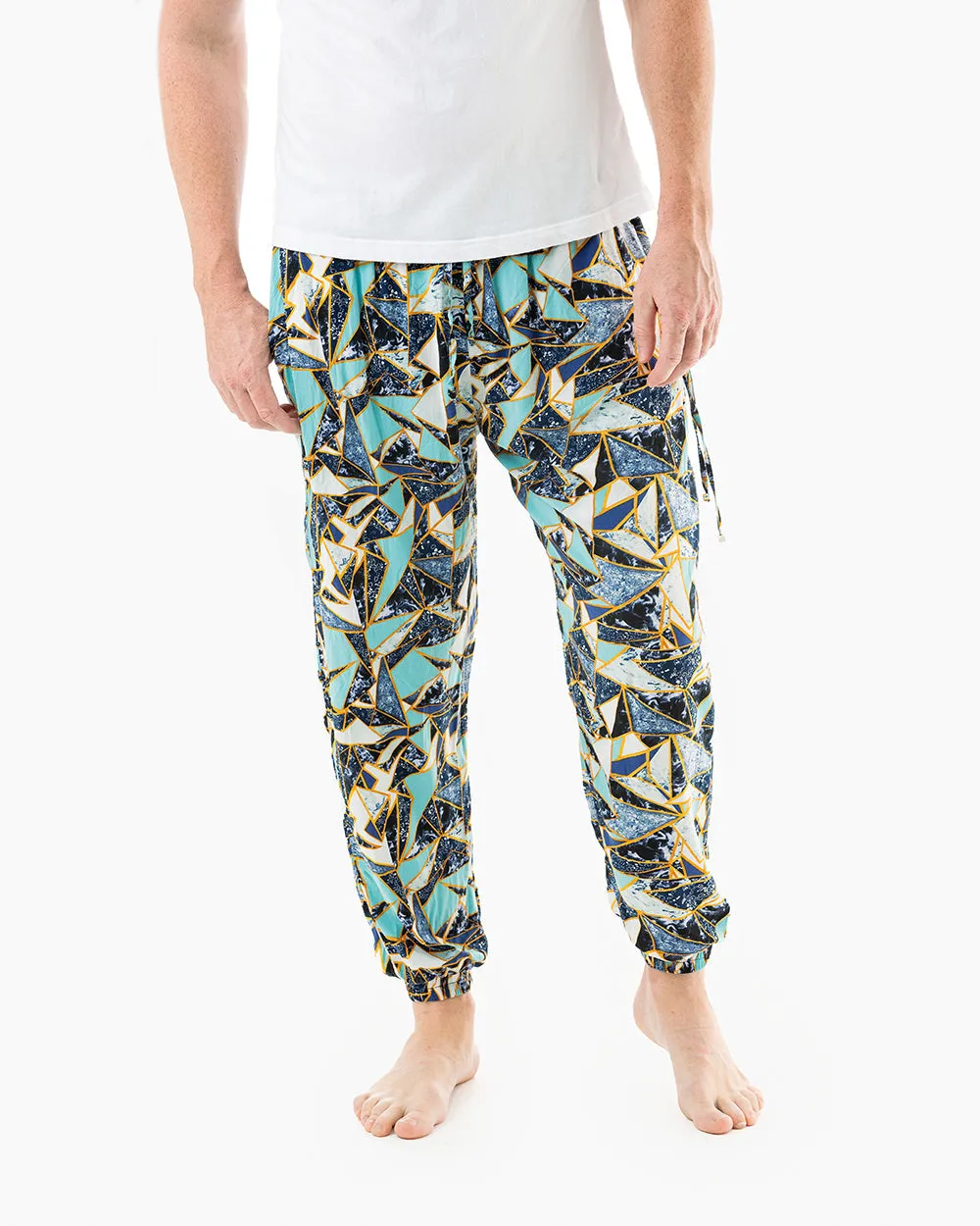 Patterned Miami Jogger Harem Pants