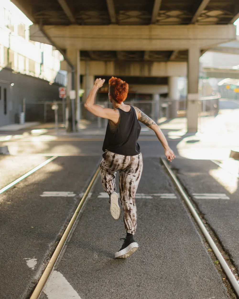 Patterned Miami Jogger Harem Pants