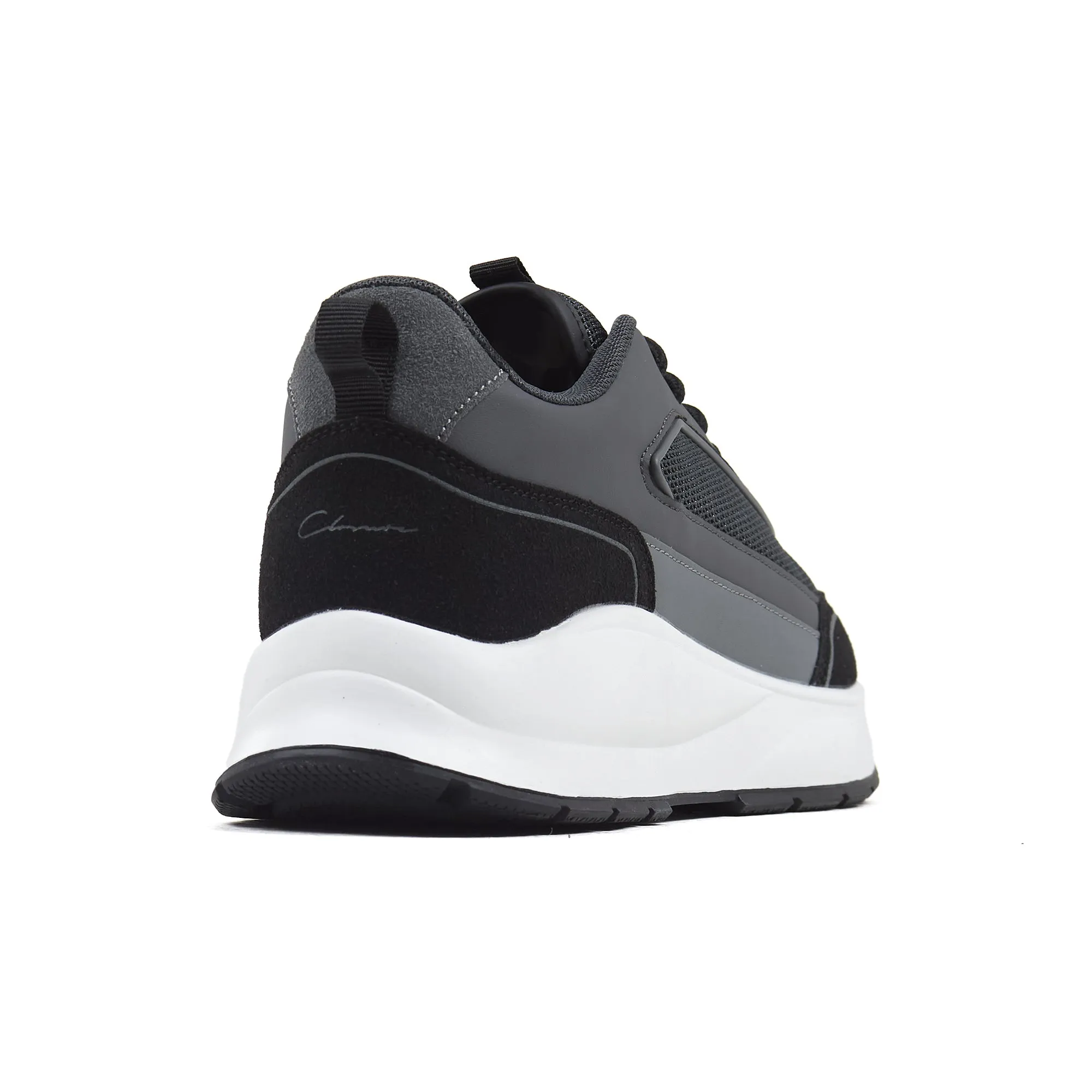 Premium Tech Runner | Black White