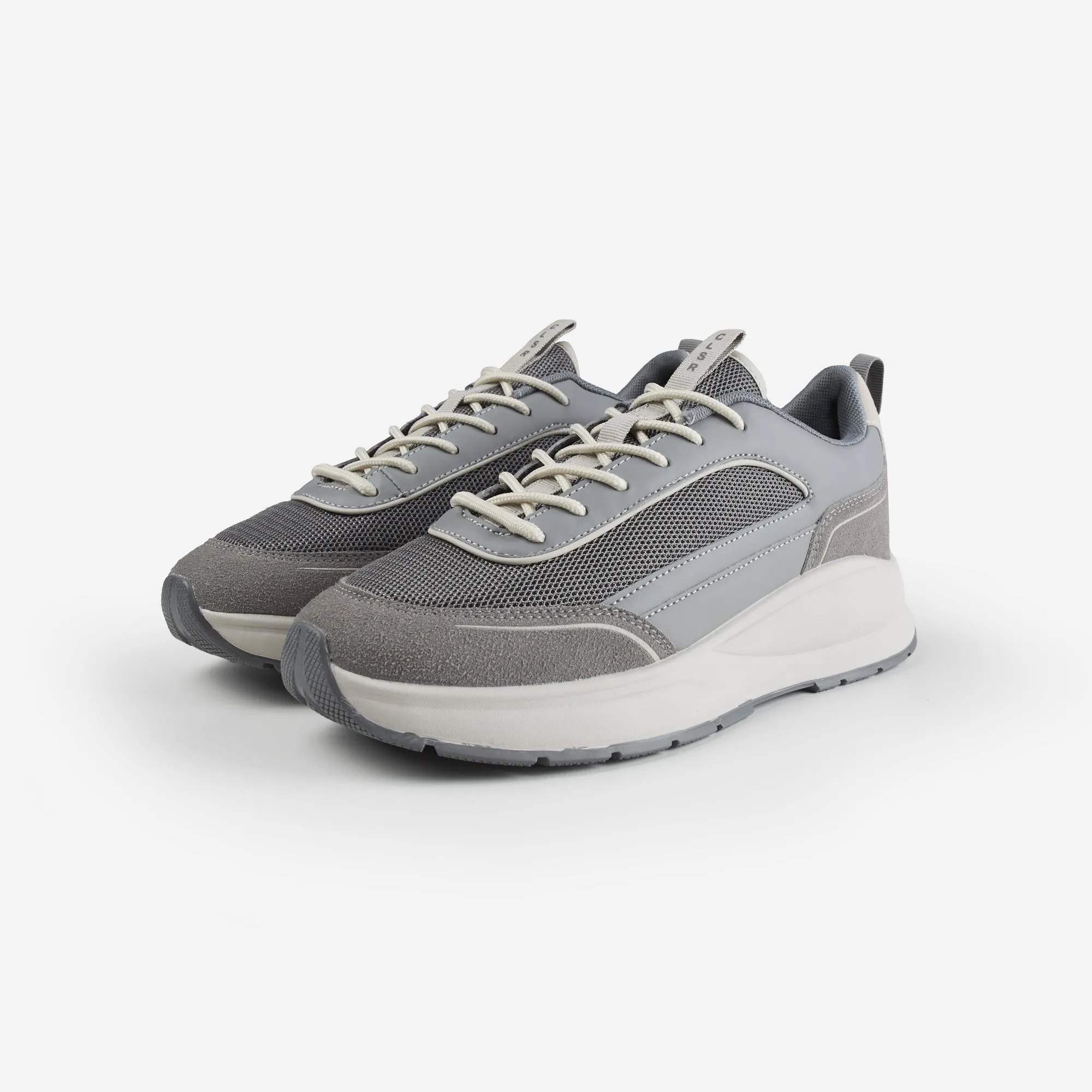 Premium Tech Runner | Neutral Ecru Grey