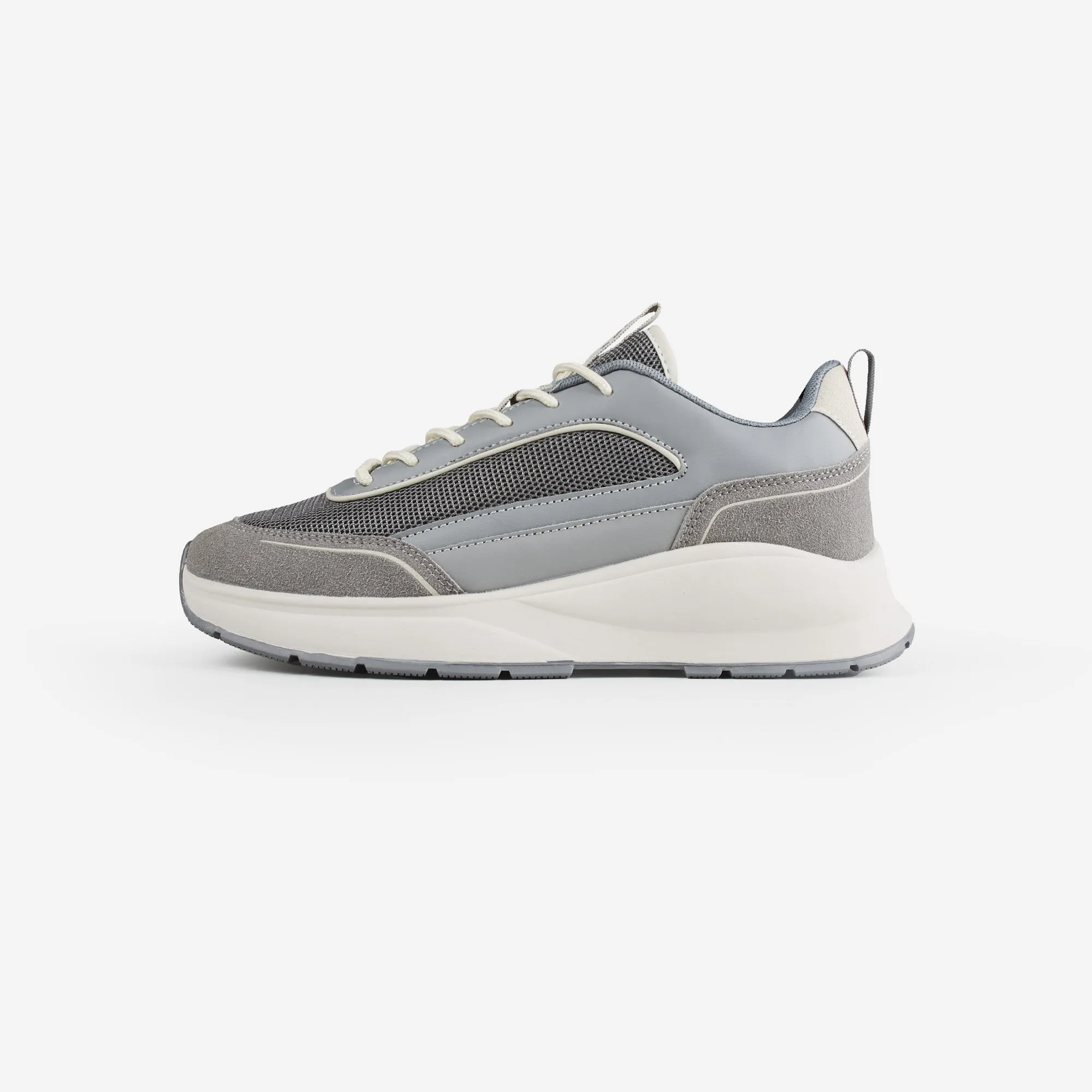 Premium Tech Runner | Neutral Ecru Grey