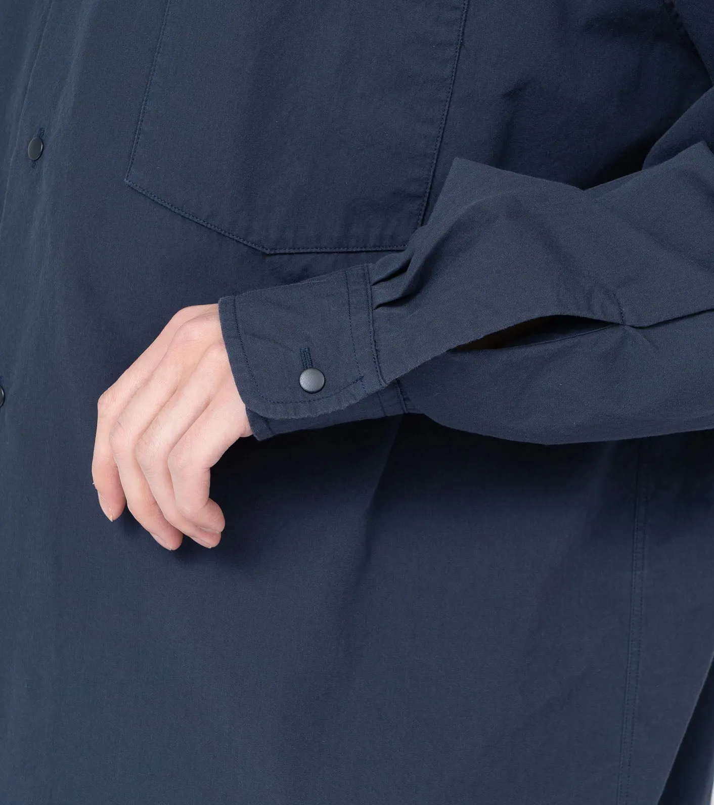 Regular Collar Wind Shirt