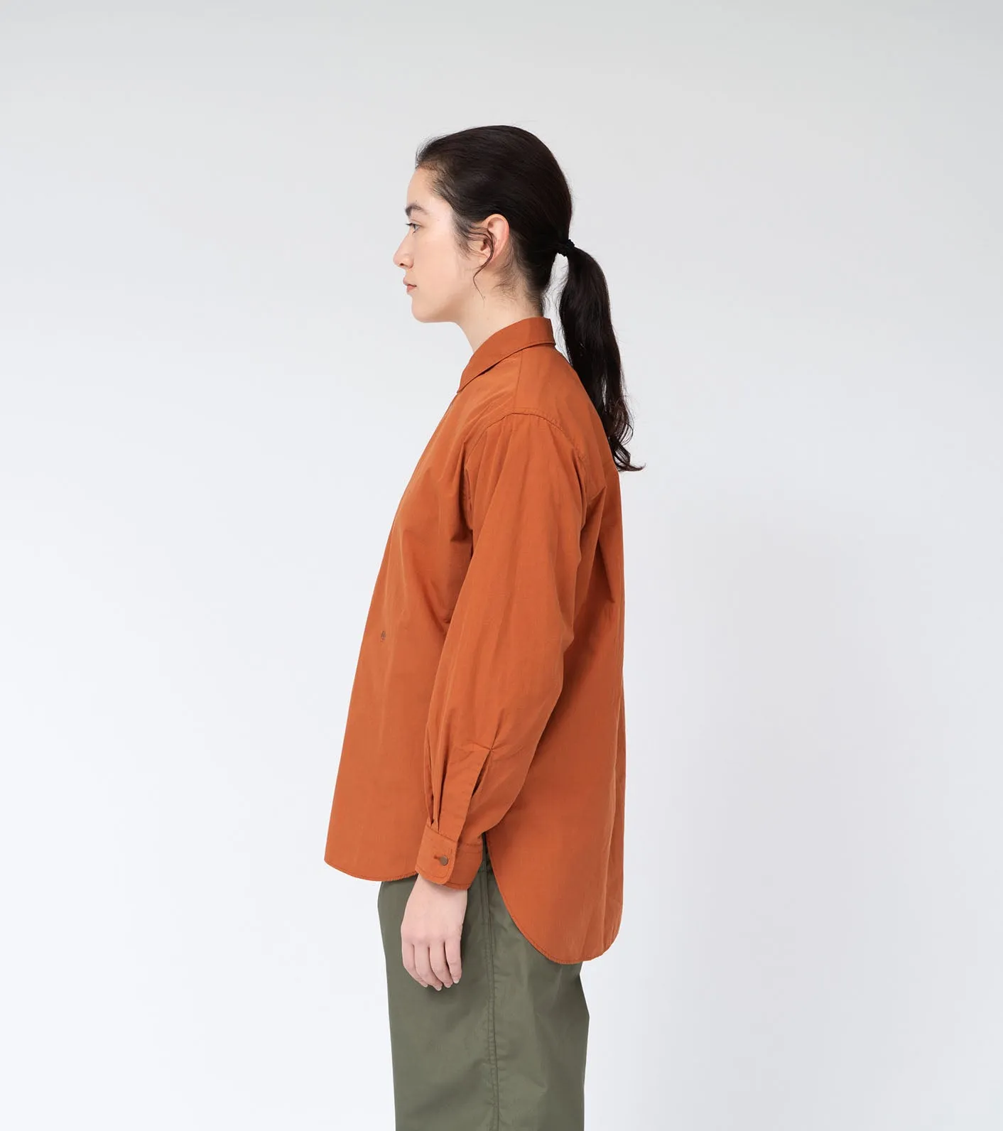 Regular Collar Wind Shirt