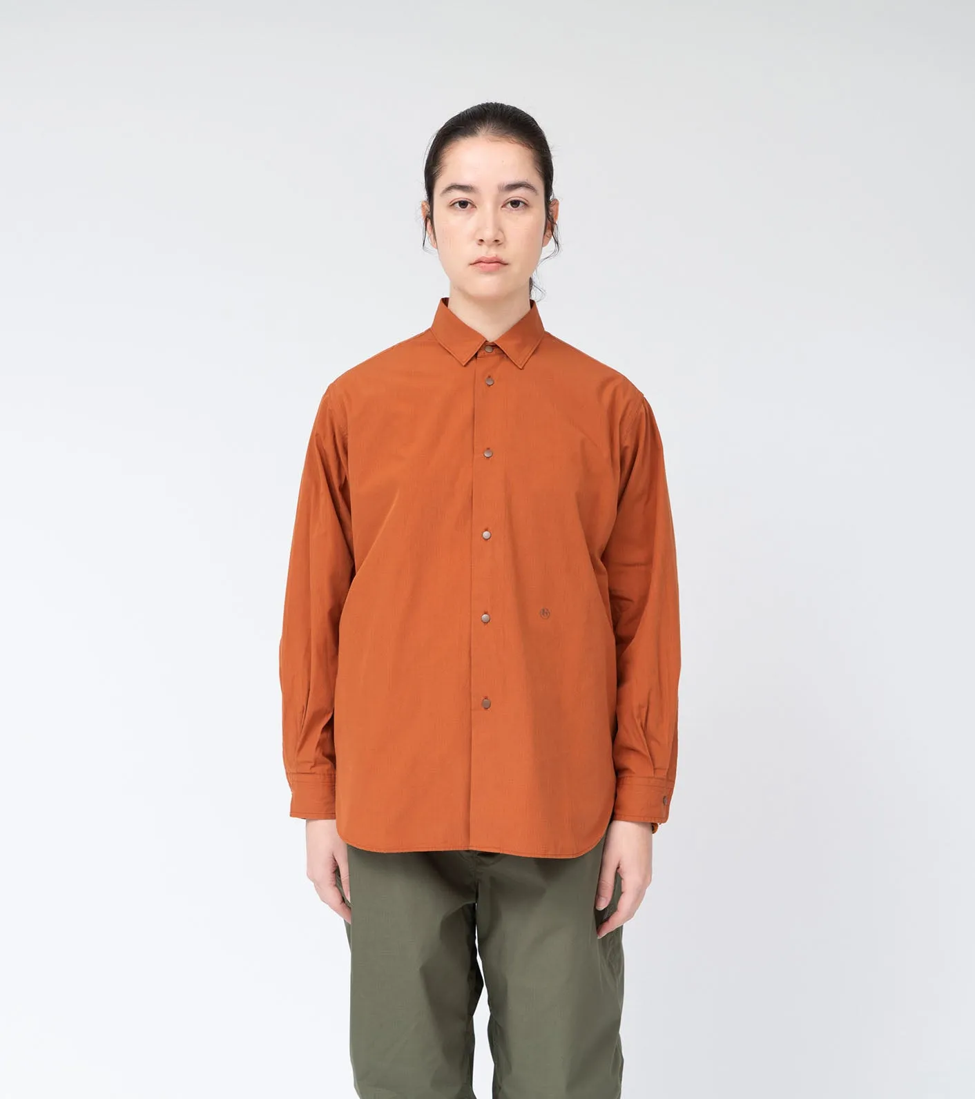 Regular Collar Wind Shirt