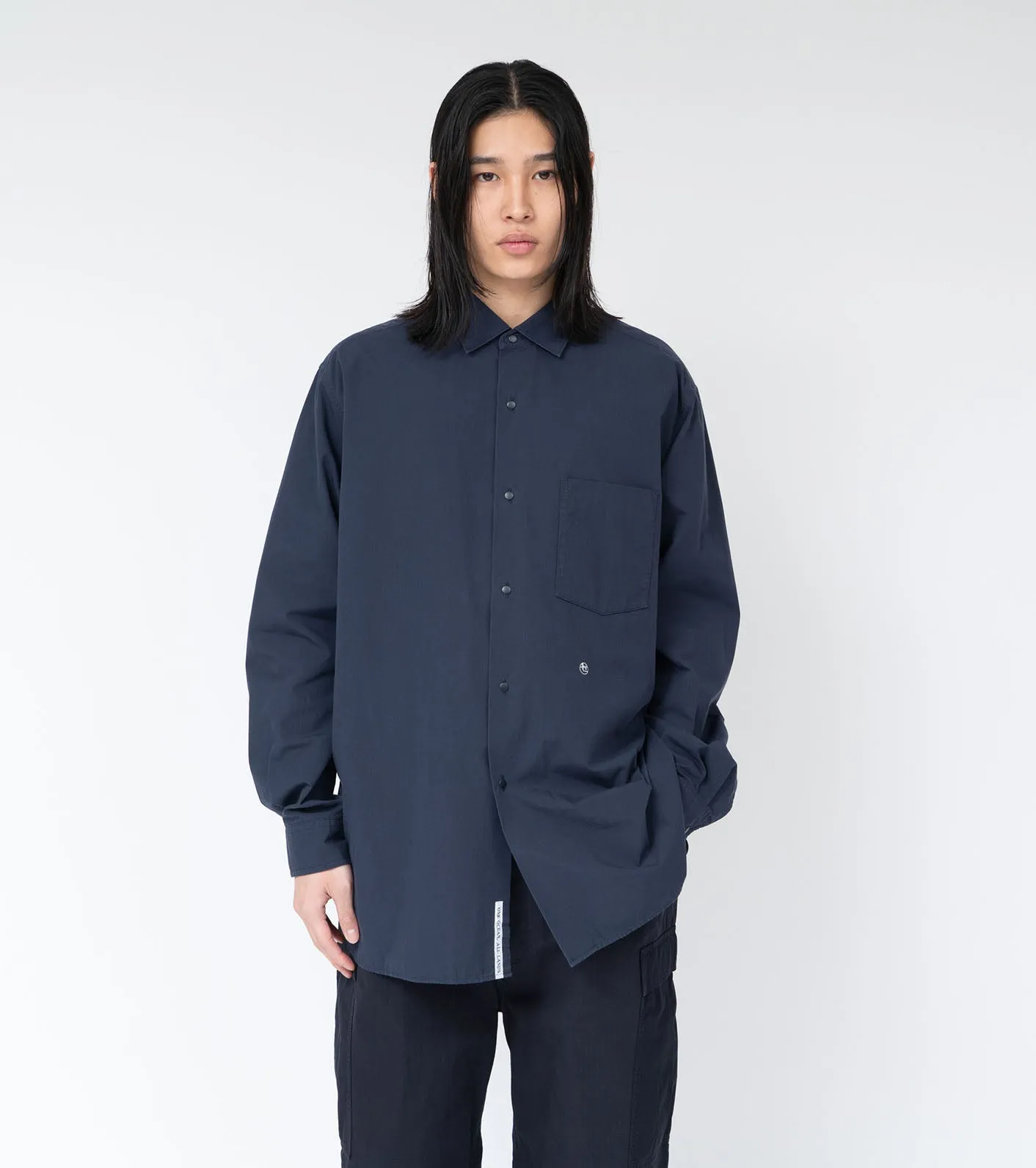 Regular Collar Wind Shirt