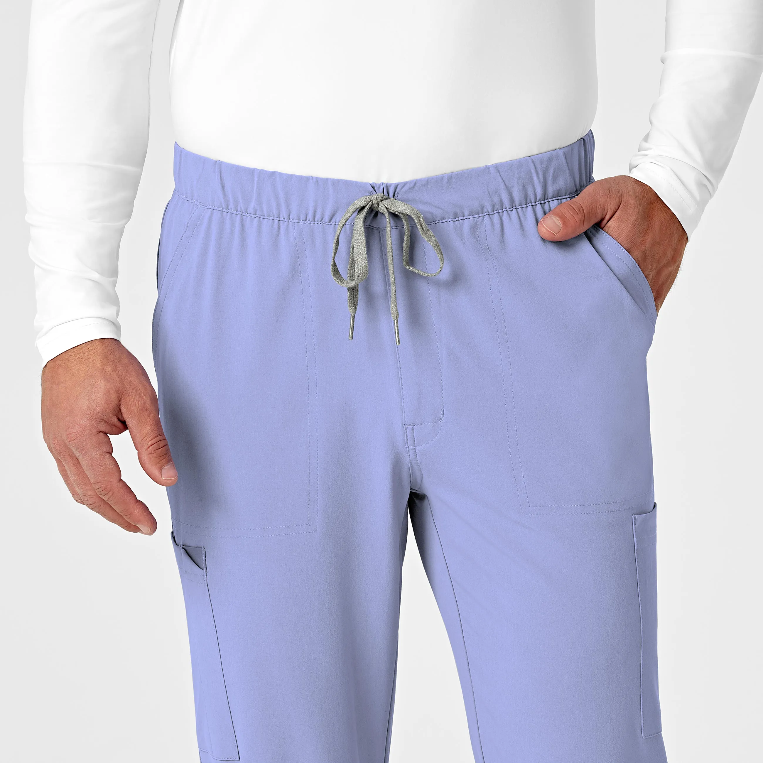 RENEW Men's Jogger Scrub Pant - Ceil Blue