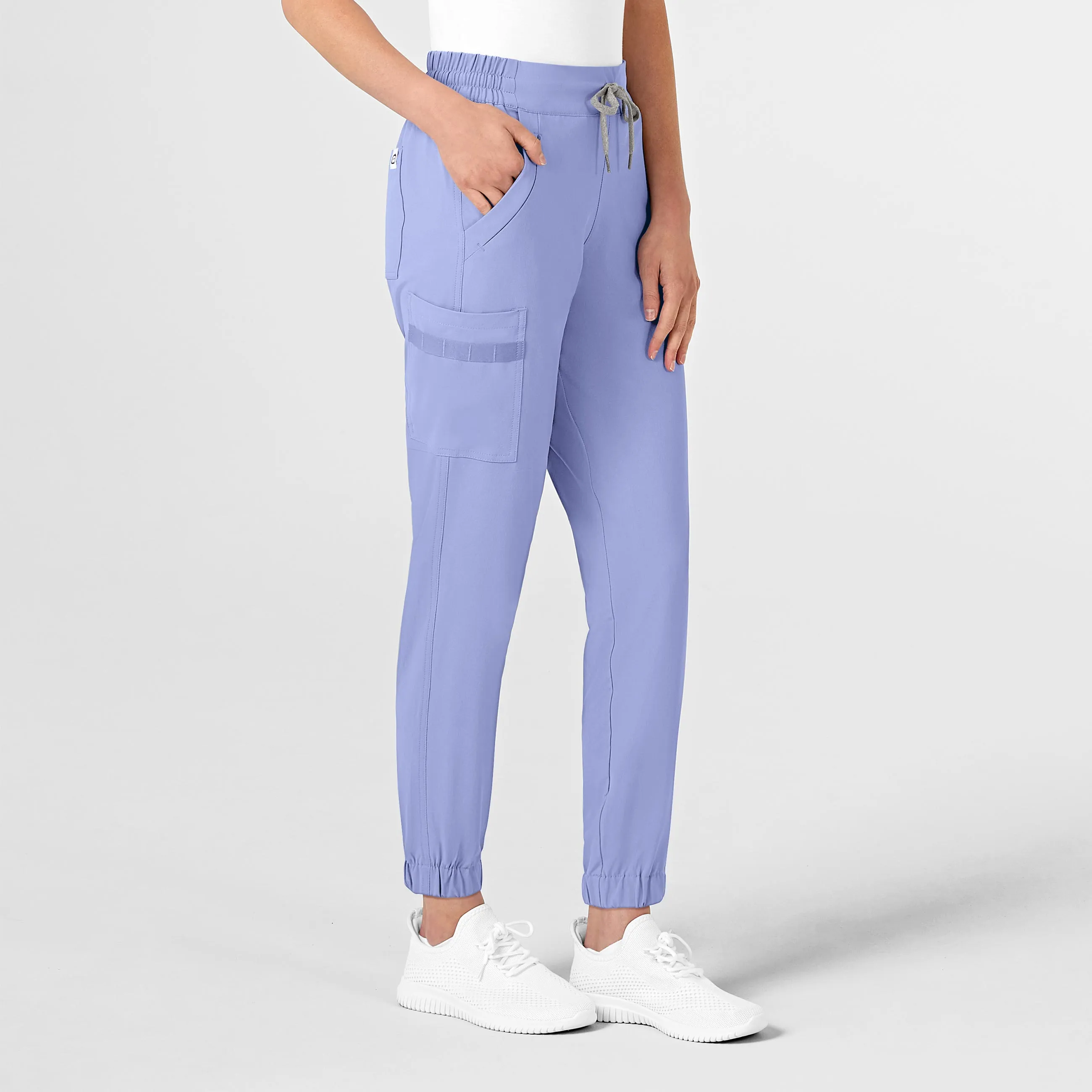 RENEW Women's Jogger Scrub Pant - Ceil Blue