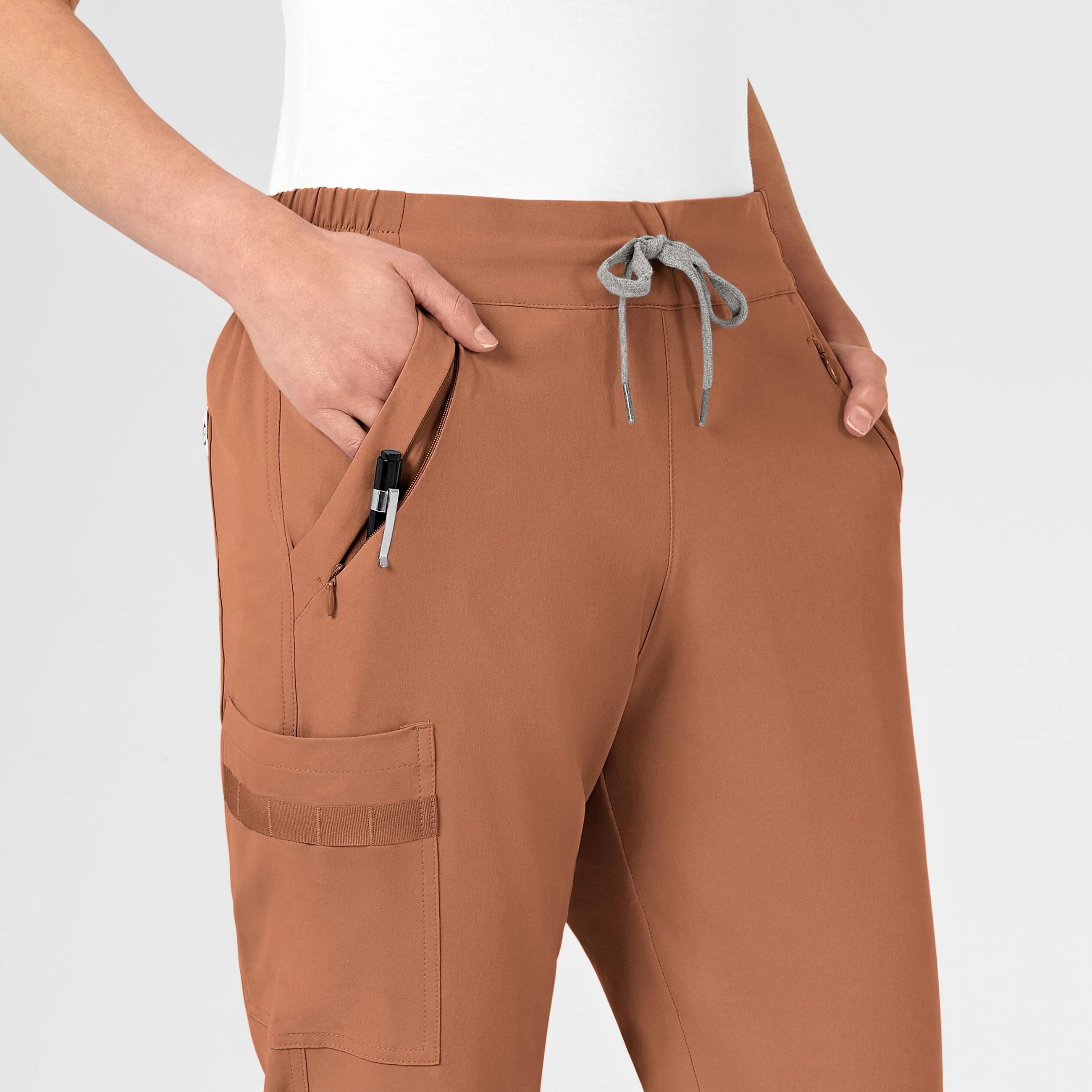 RENEW Women's Jogger Scrub Pant - Clay