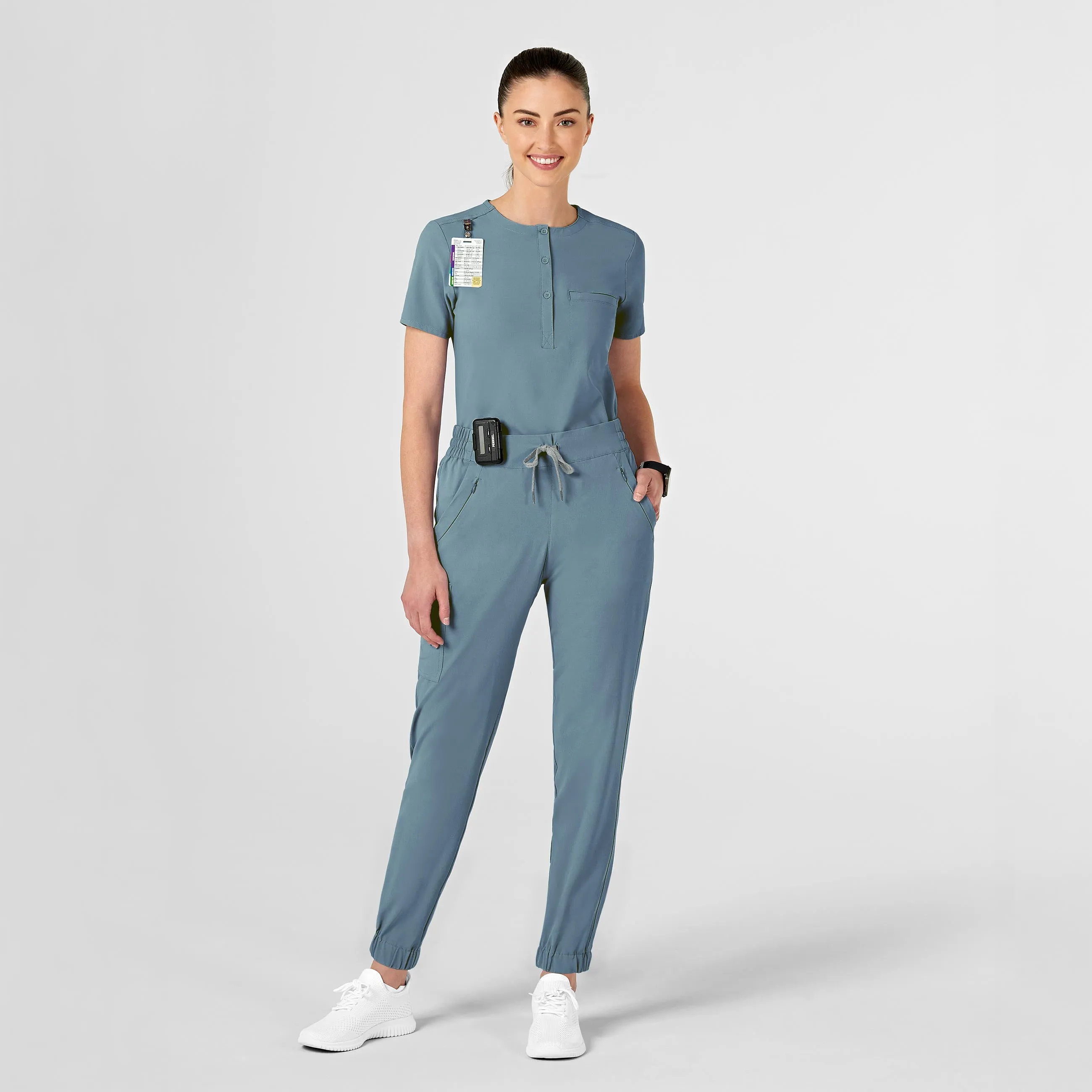 RENEW Women's Jogger Scrub Pant - Elemental Blue