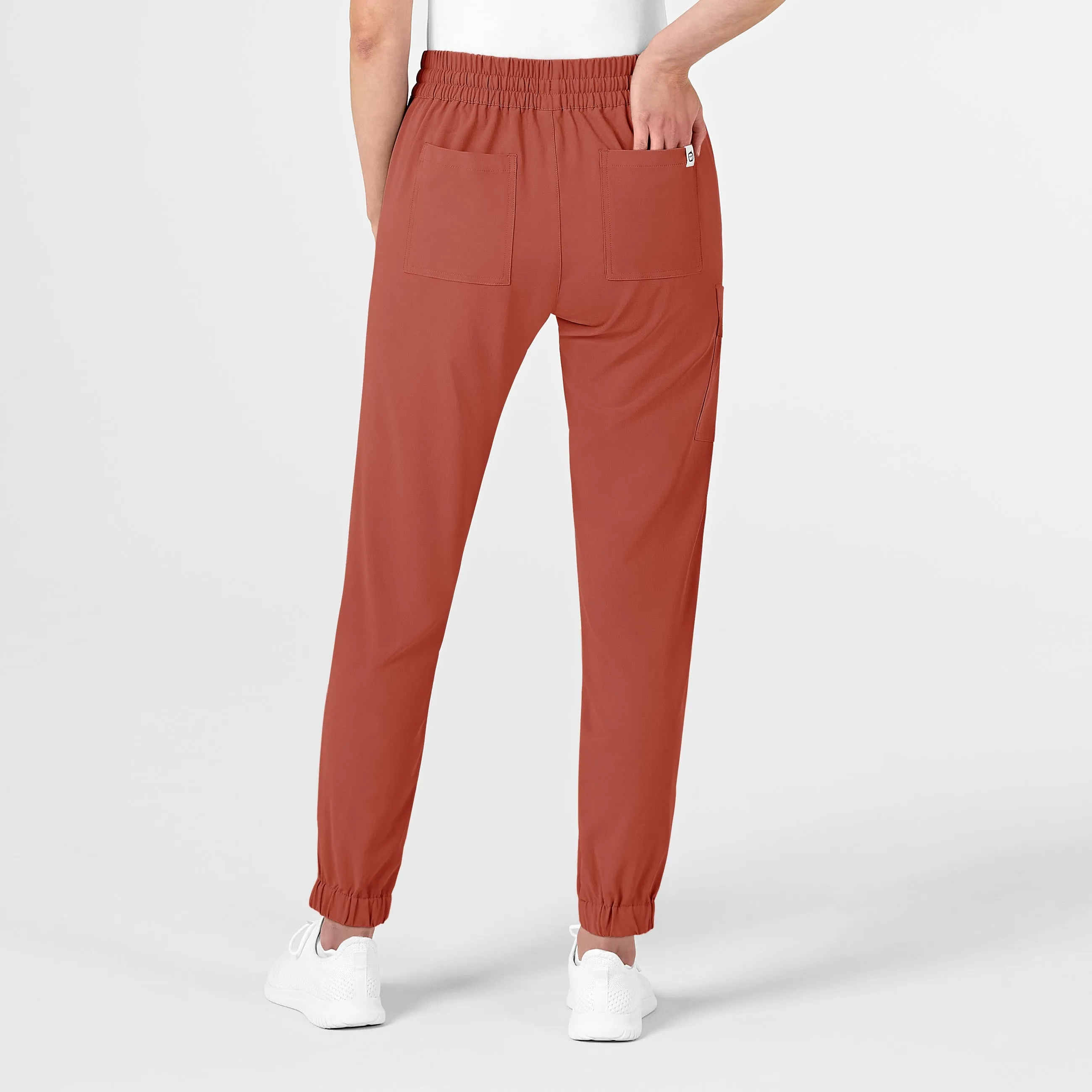 RENEW Women's Jogger Scrub Pant - Mineral Red