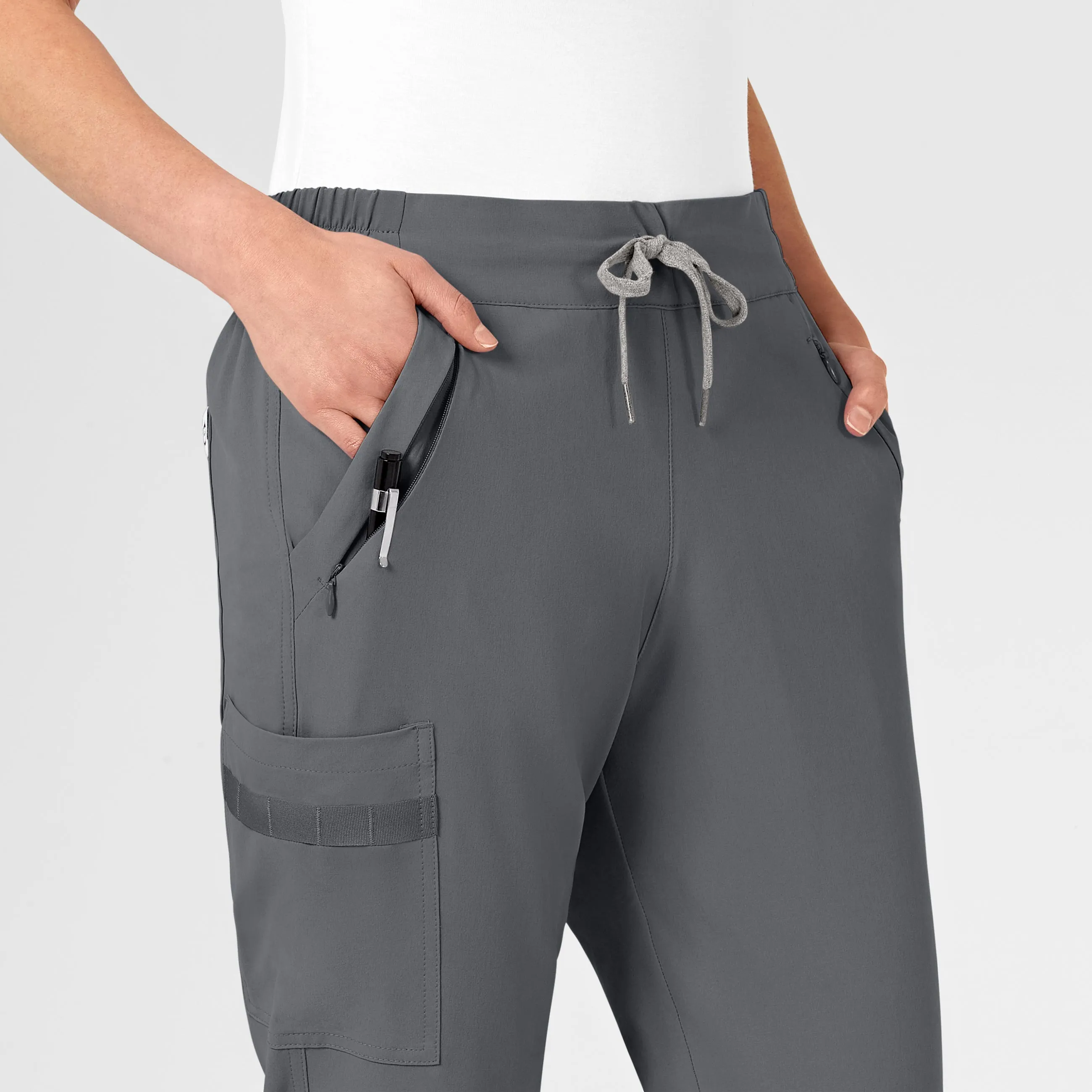 RENEW Women's Jogger Scrub Pant - Pewter